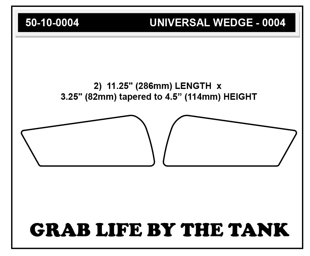 Stompgrip Universal Volcano Wedge Tank Pad
