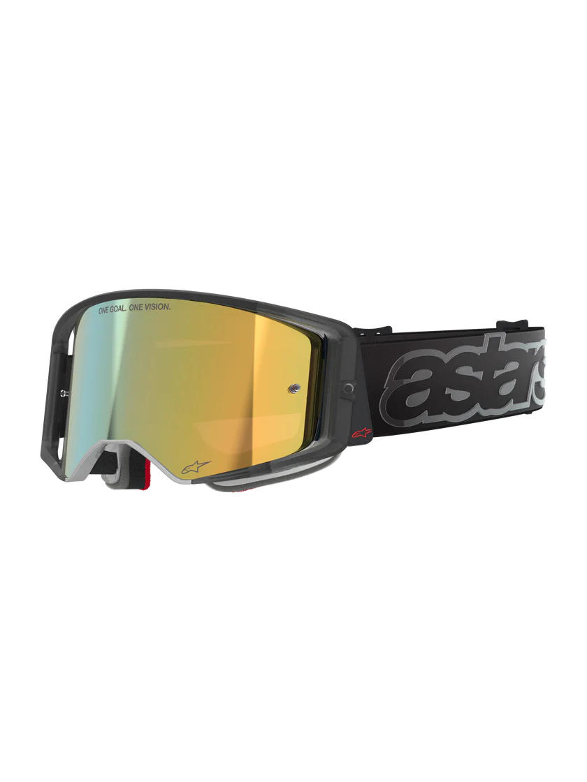 Alpinestars Supertech Vision Goggle - Vista - Black - Gold Mirror Lens