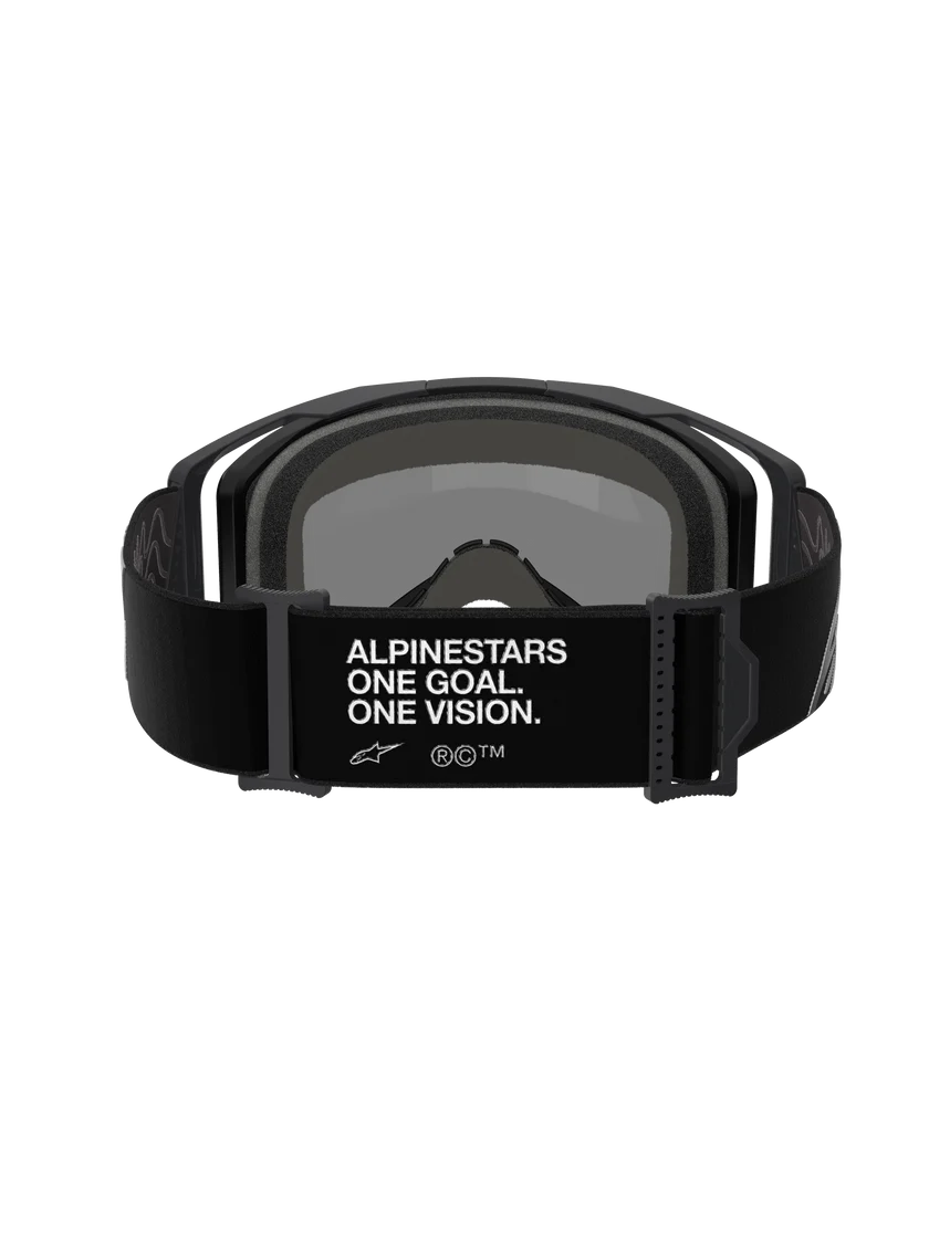 Alpinestars Vision 8 Goggle - Corp - Black - Red Mirror Lens