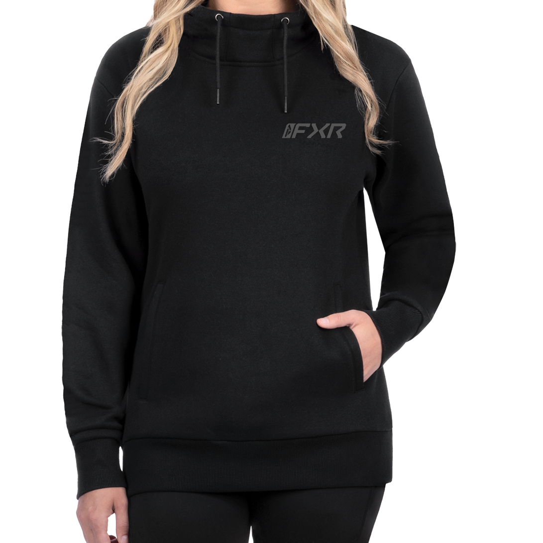FXR Mitered Cotton Pullover Hoodie for Women