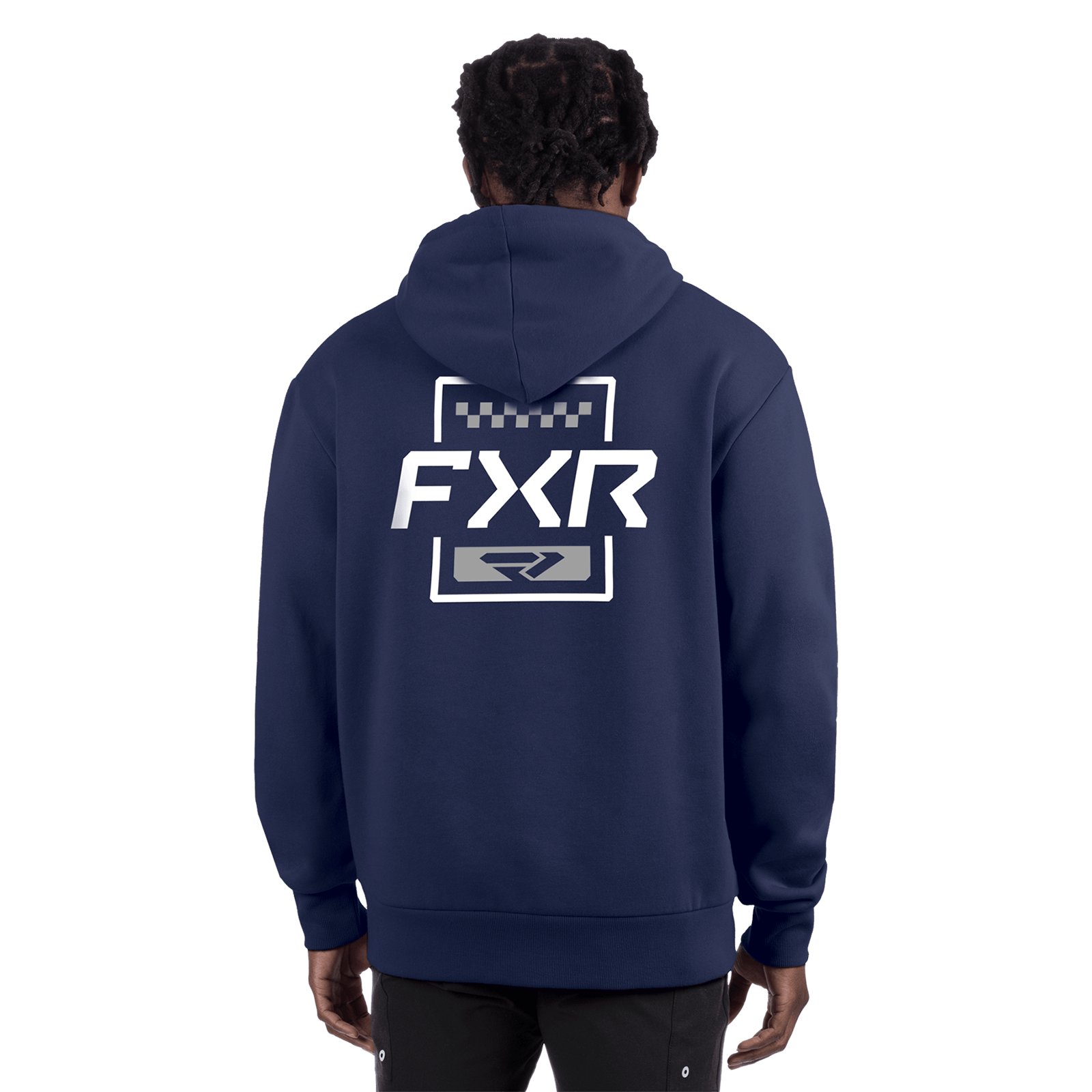 FXR Mitered Cotton Pullover Hoodie