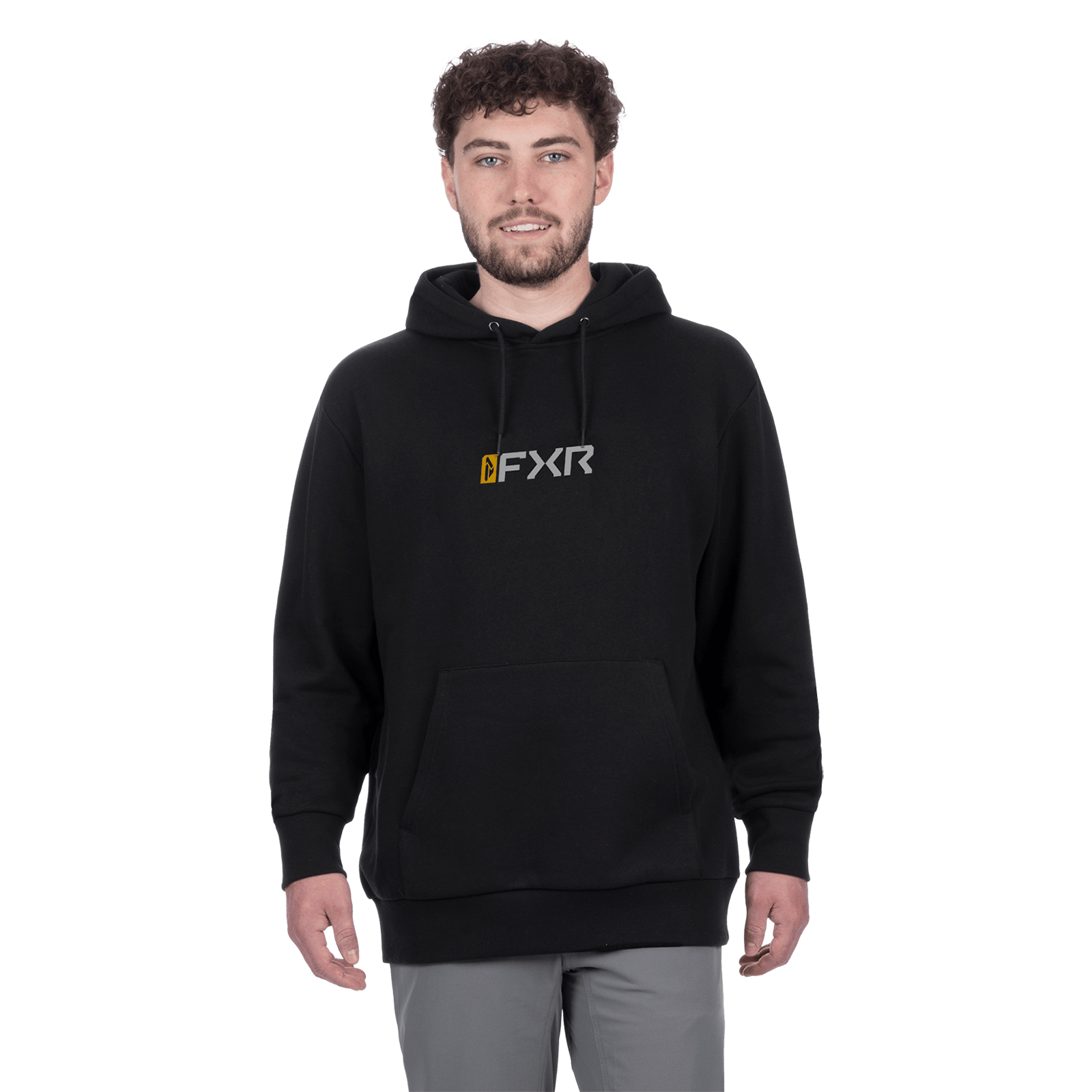FXR Mitered Cotton Pullover Hoodie