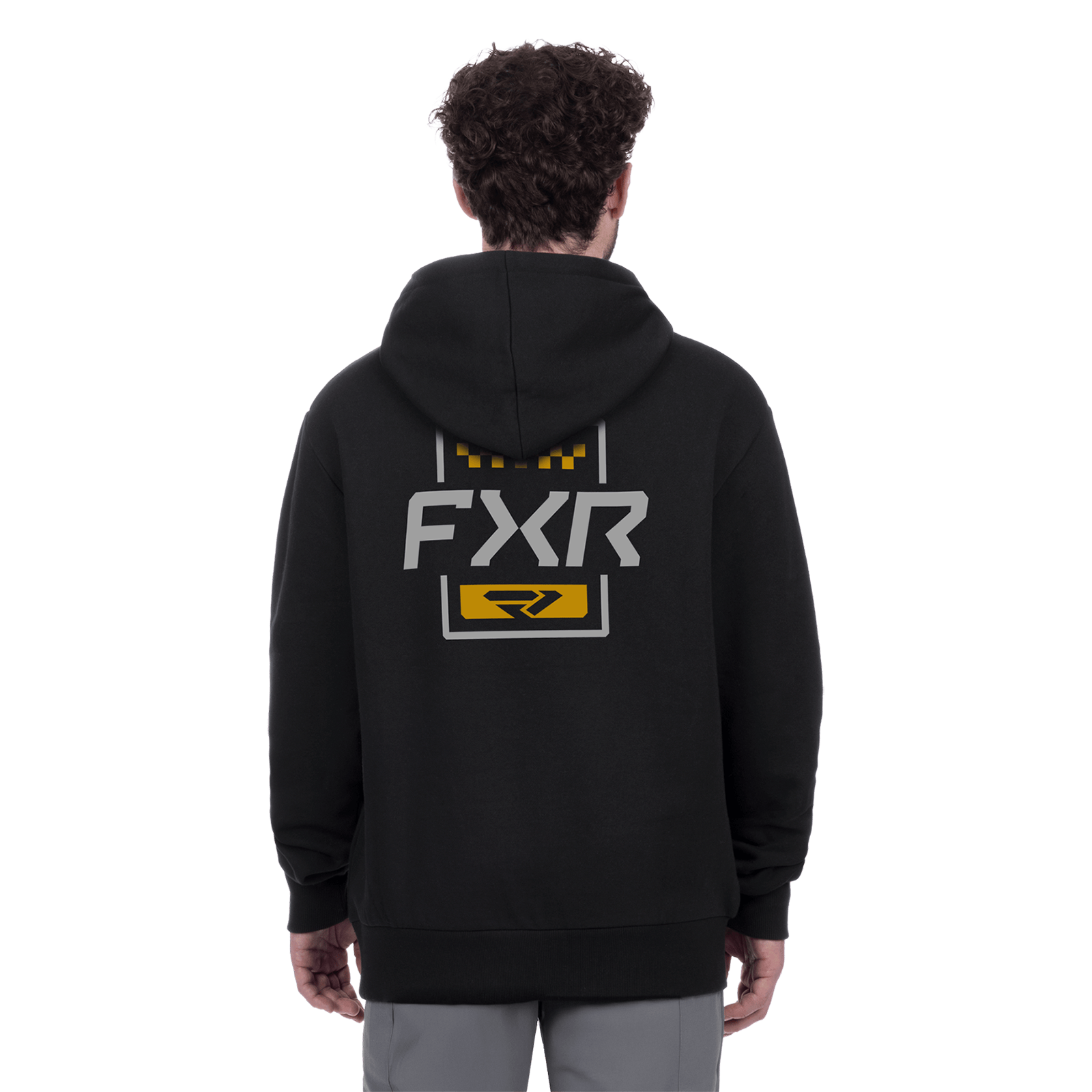 FXR Mitered Cotton Pullover Hoodie