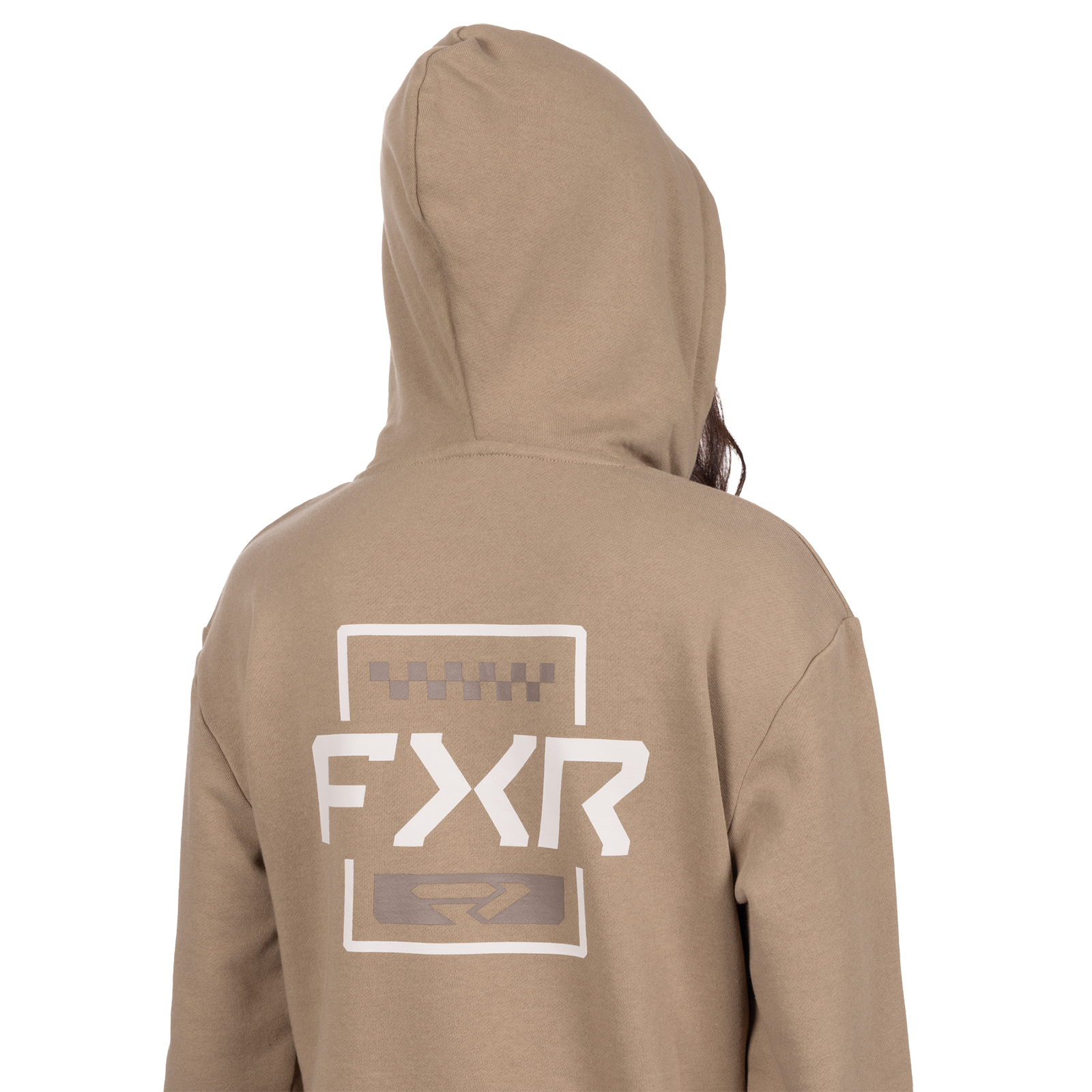 FXR Mitered Cotton Pullover Hoodie for Women