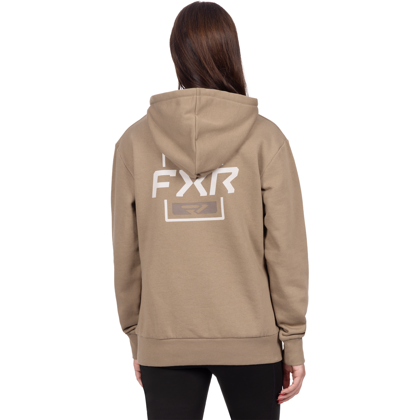 FXR Mitered Cotton Pullover Hoodie for Women