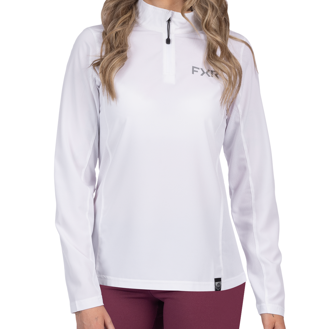 FXR Breeze UPF 1/4 Zip Longsleeve for Women