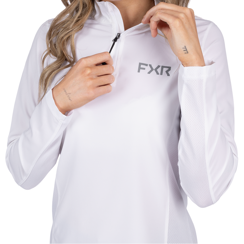 FXR Breeze UPF 1/4 Zip Longsleeve for Women