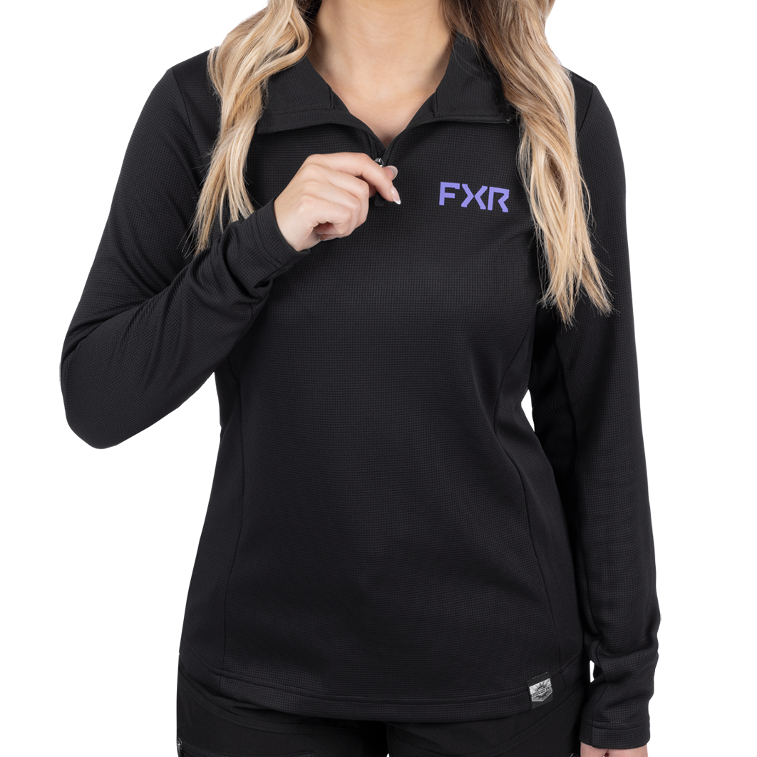 FXR Pilot UPF 1/4 Zip Longsleeve for Women