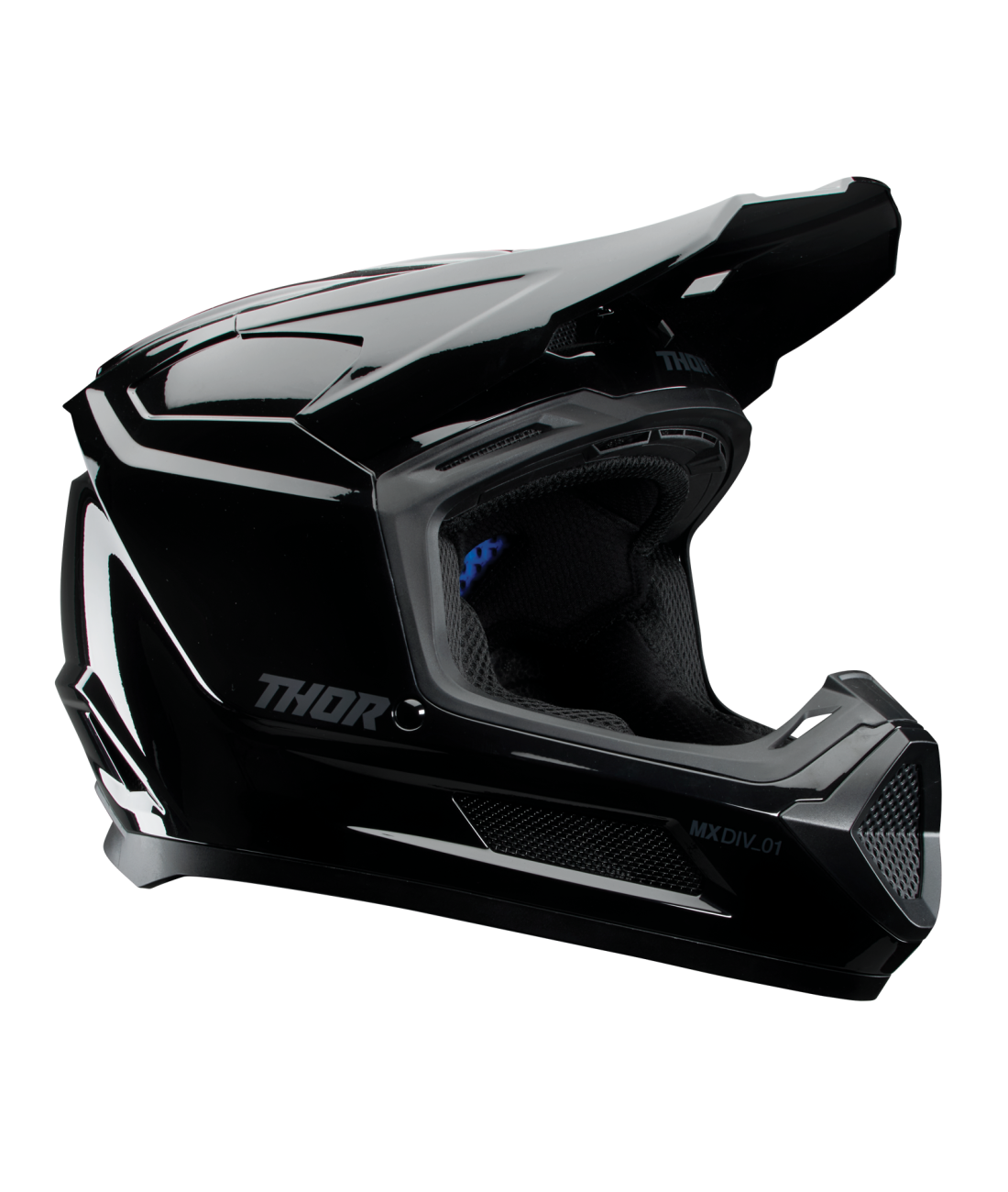 Thor Kids MX Helmet Fleet Blackout Glossy L
