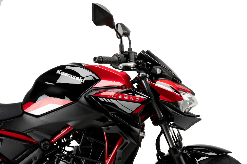Puig Naked Front Spoilers Kawasaki Z650 2021-2024