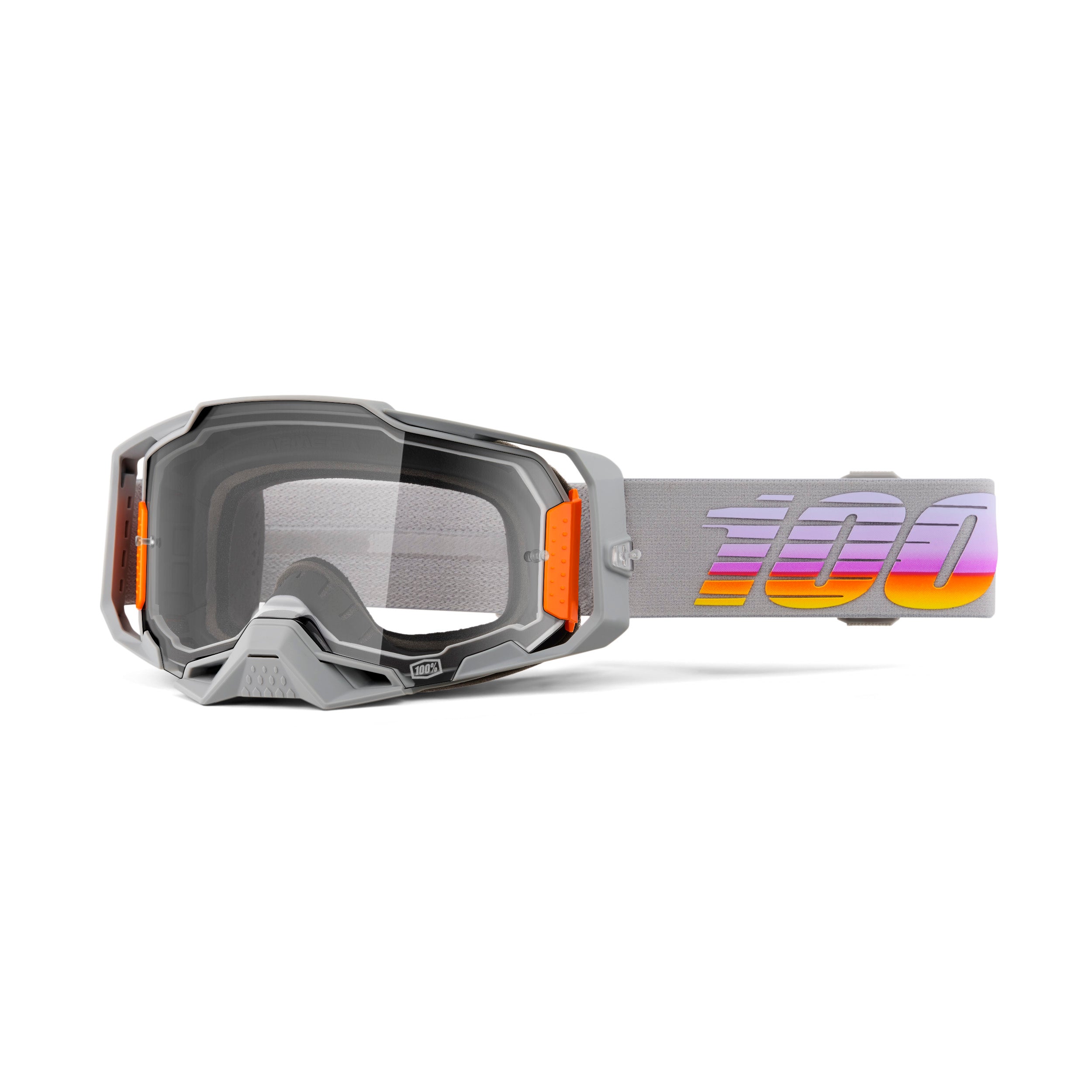 100% Armega Fallbrook Goggles With Clear Lens