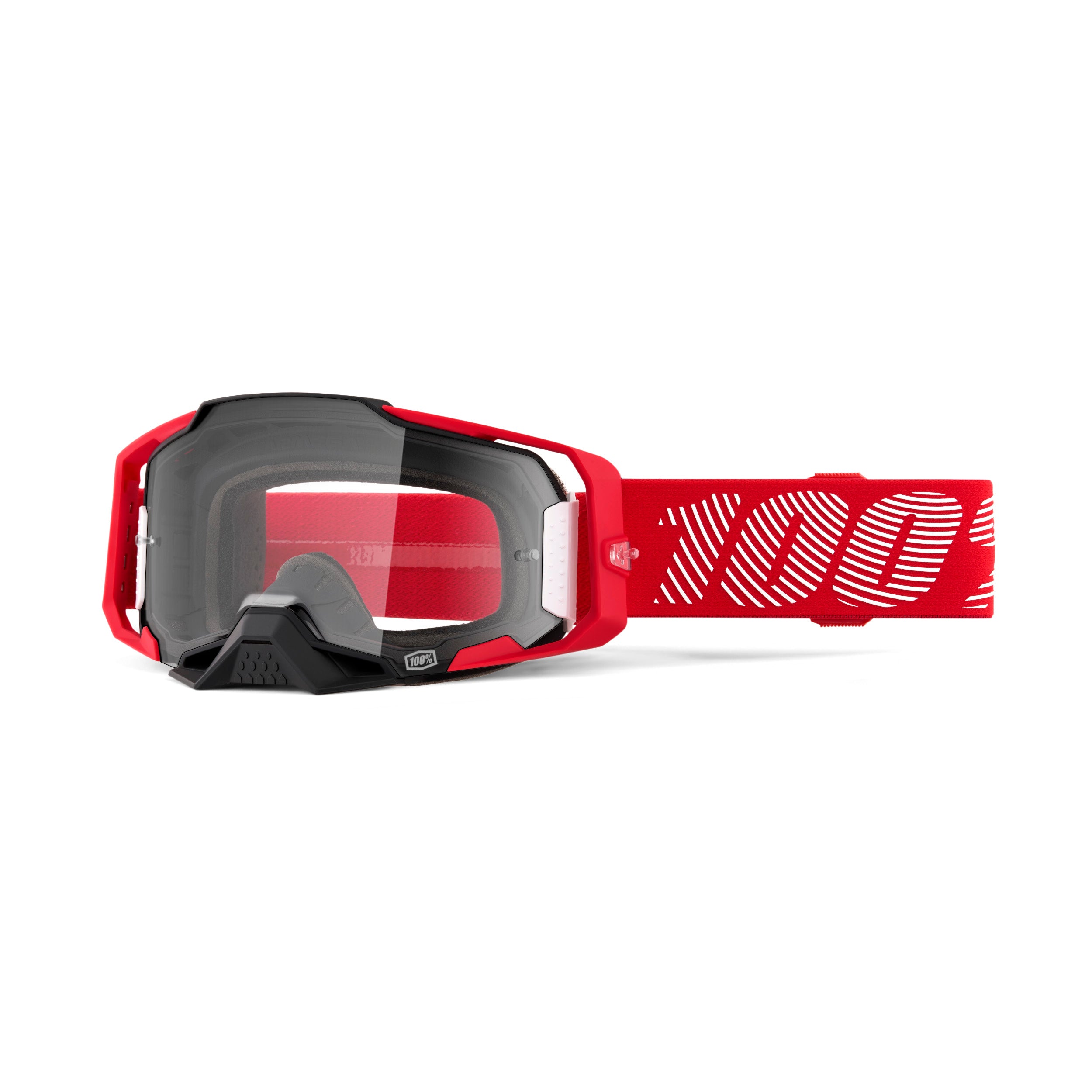 100% Armega M1 Goggles With Clear Lens