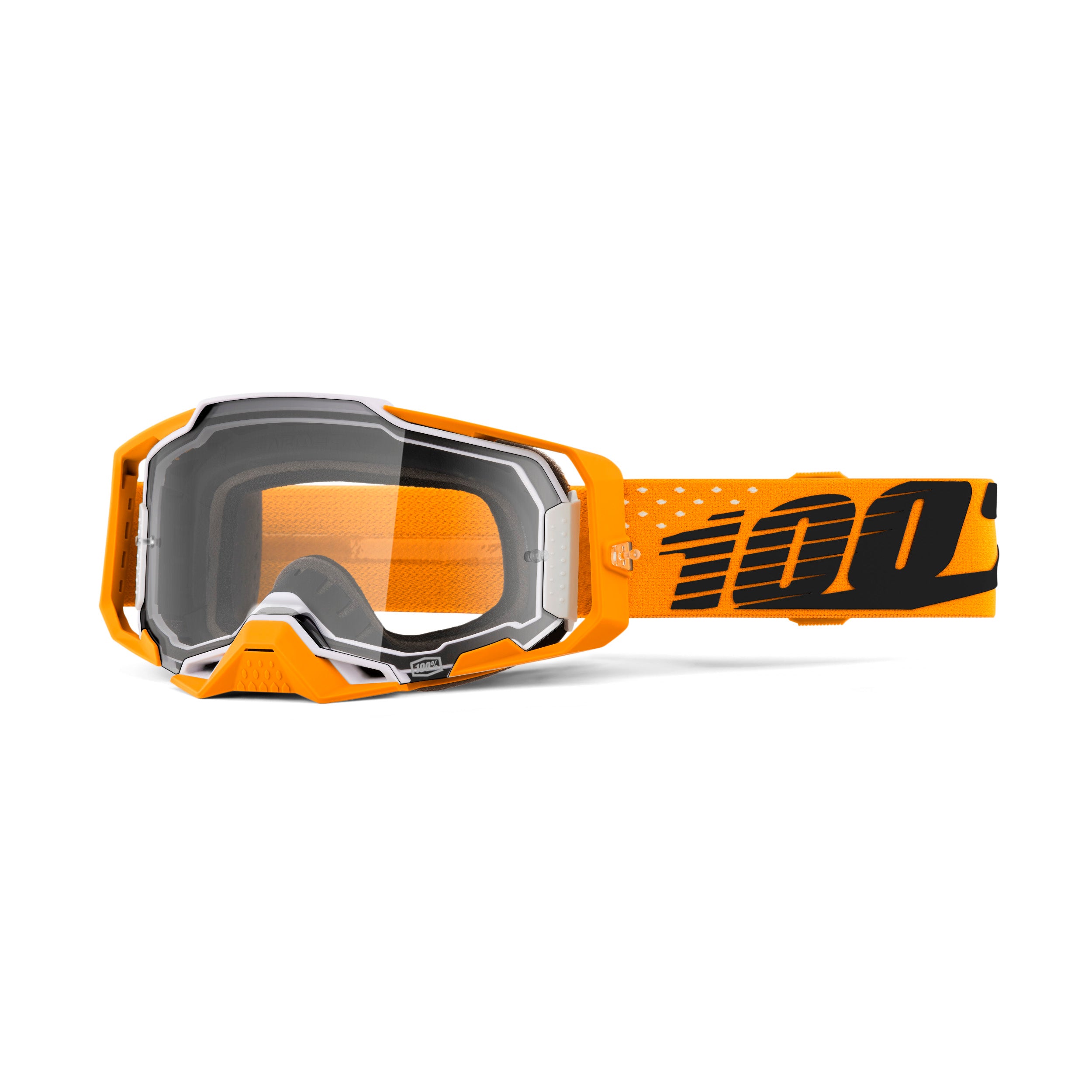 100% Armega Invicto Goggles With Clear Lens