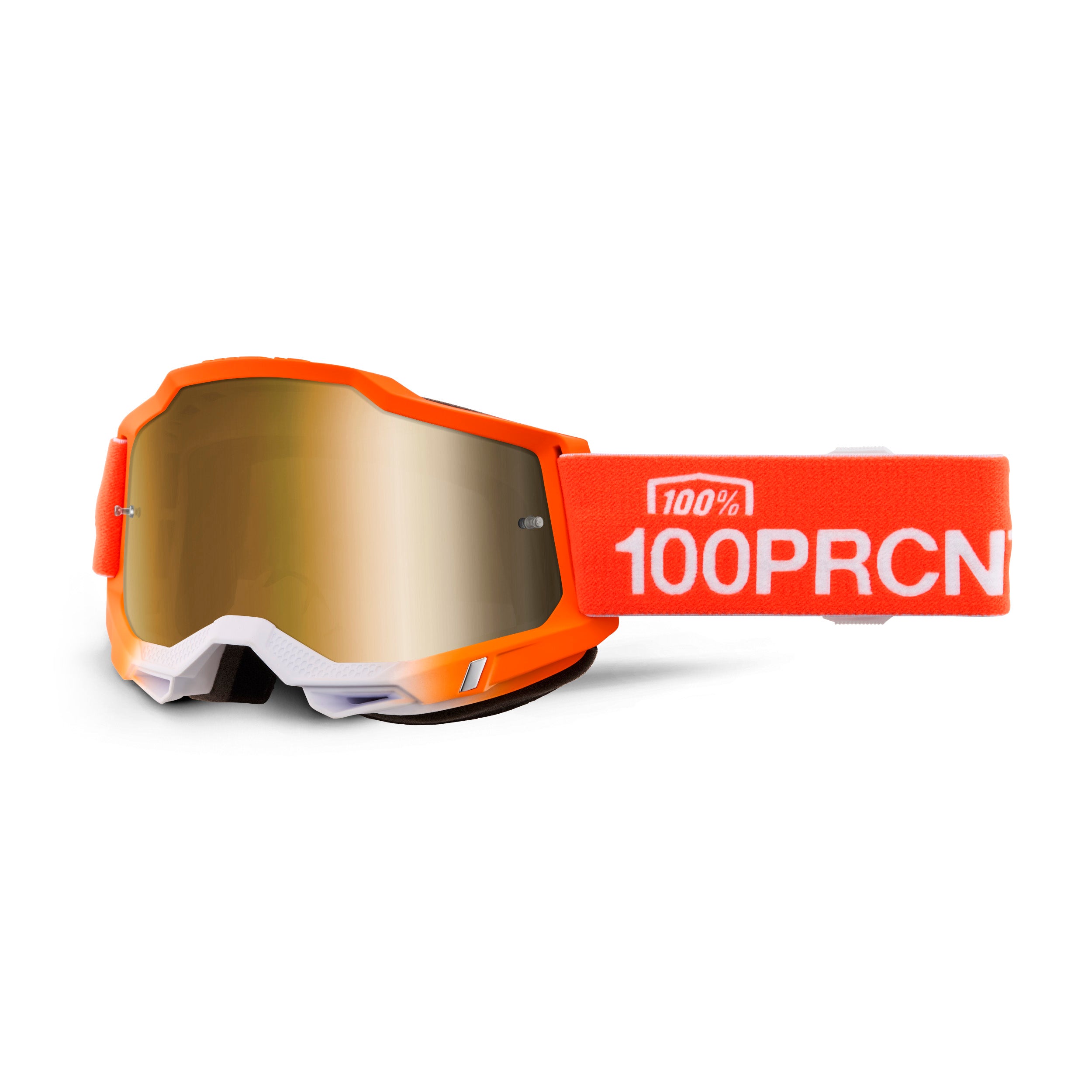 100% Accuri 2 Jr Antwerp Goggles With True Gold Mirror Lens