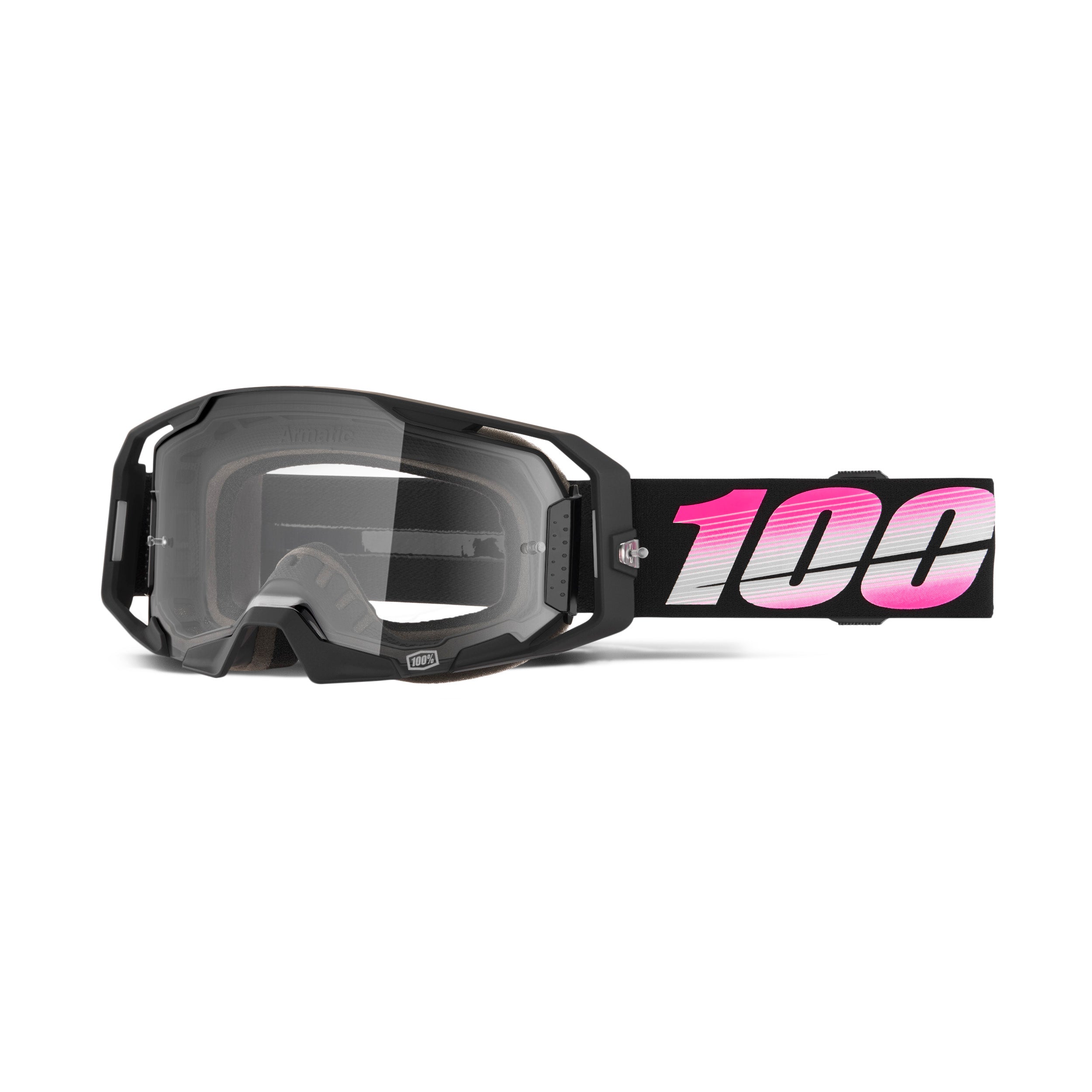100% ARmatic Bodino Goggles With Clear Lens
