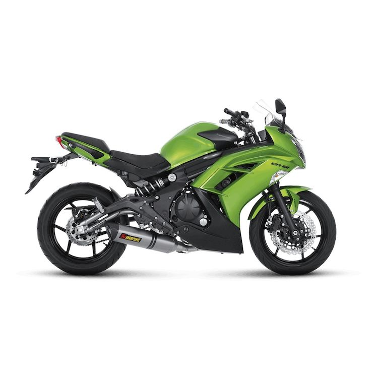 Akrapovic Racing Line Exhaust System for Kawasaki 2012 - 2016 ER-6N Ninja 650 / EX650 Ninja 650 ~ 1810-2129; Titanium, Size One Size (TTOS)