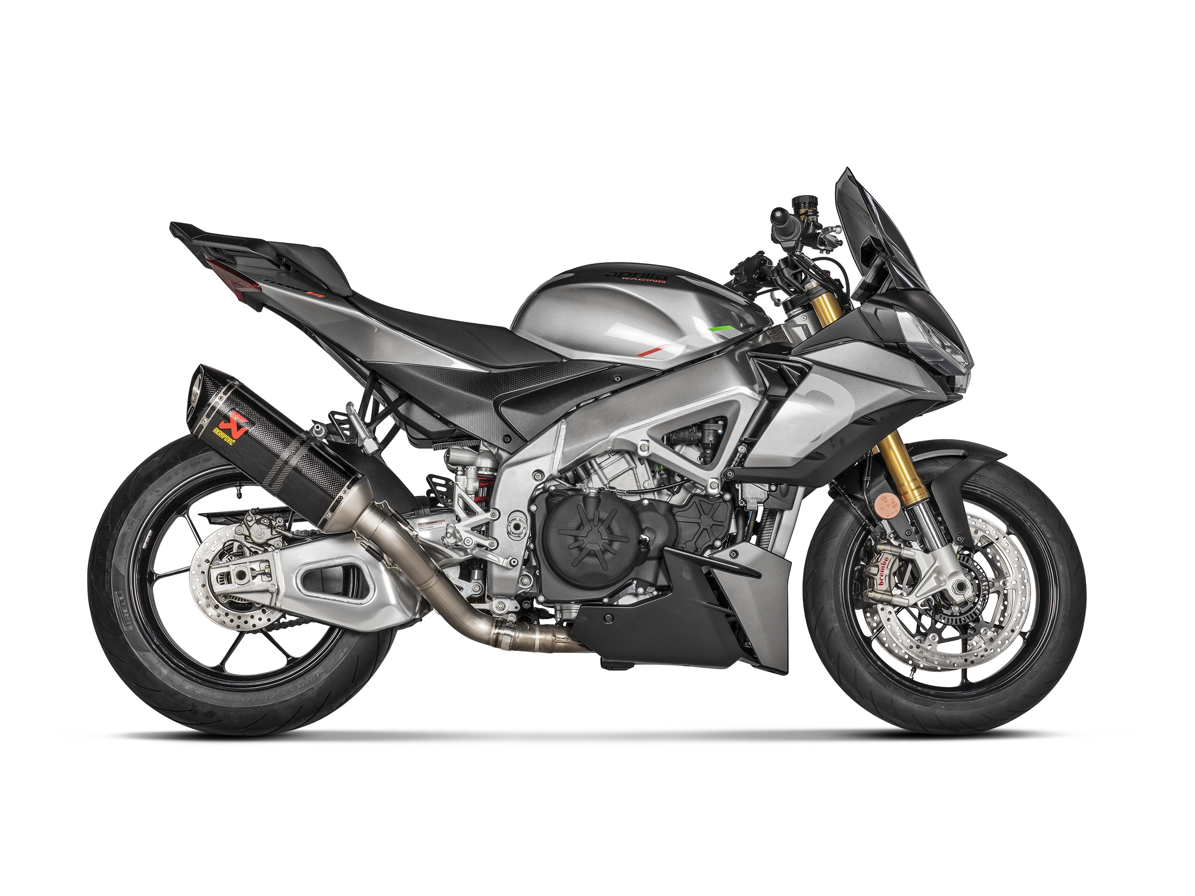 Akrapovic Homologated Slip-On Exhaust Aprilia RSV4 / Tuono V4 2021-2024
