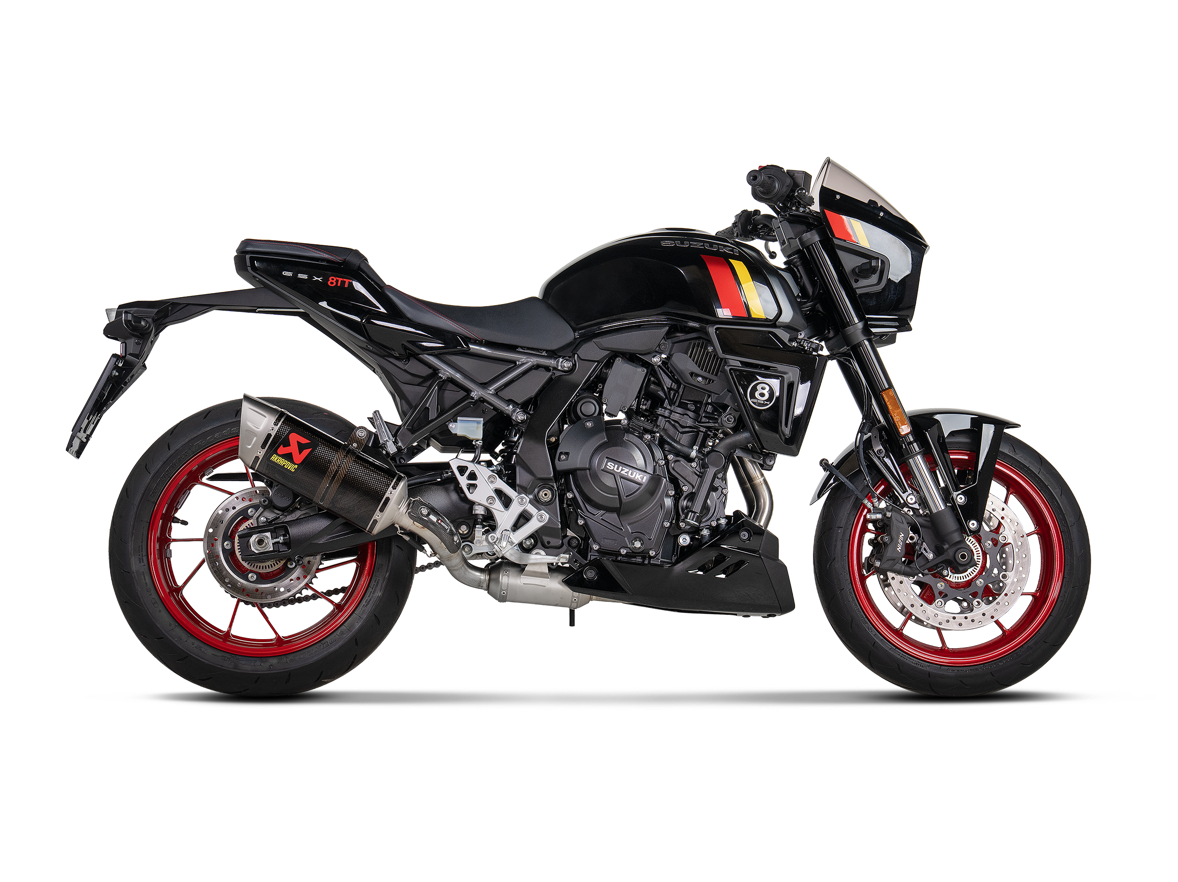 Akrapovic Racing Exhaust System Suzuki GSX-8S / GSX-8R / GSX-8T / GSX-8TT 2023-2026