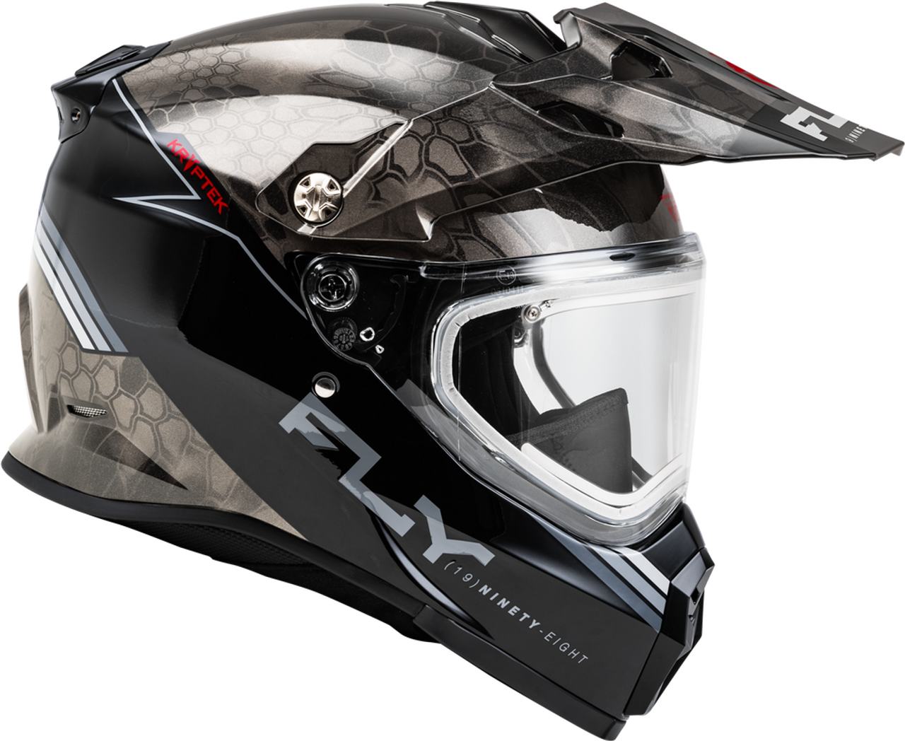 Fly Racing Trekker CW Conceal Electric Shield Helmet