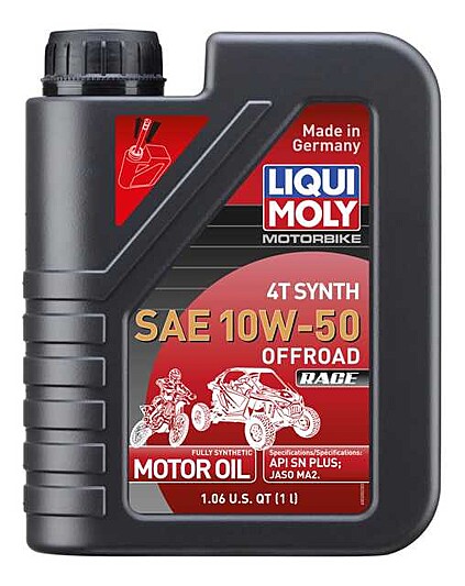 Liqui Moly 4T Synthetic Off Road Race Engine Oil - 10W-50
