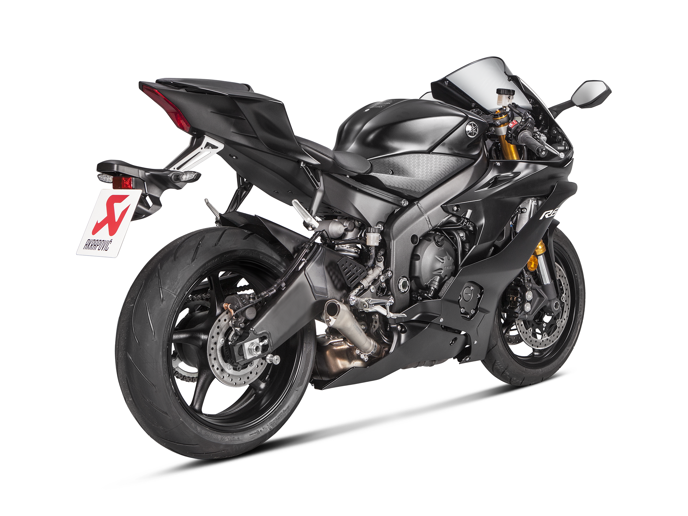 Akrapovic Megaphone Slip-On Exhaust Yamaha R6 2006-2020