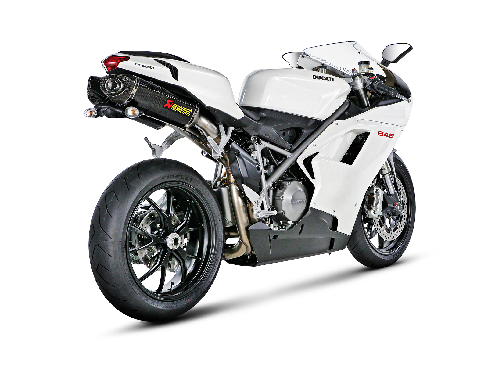 Akrapovic Slip-On Exhaust Ducati 848 / 1098 / 1198