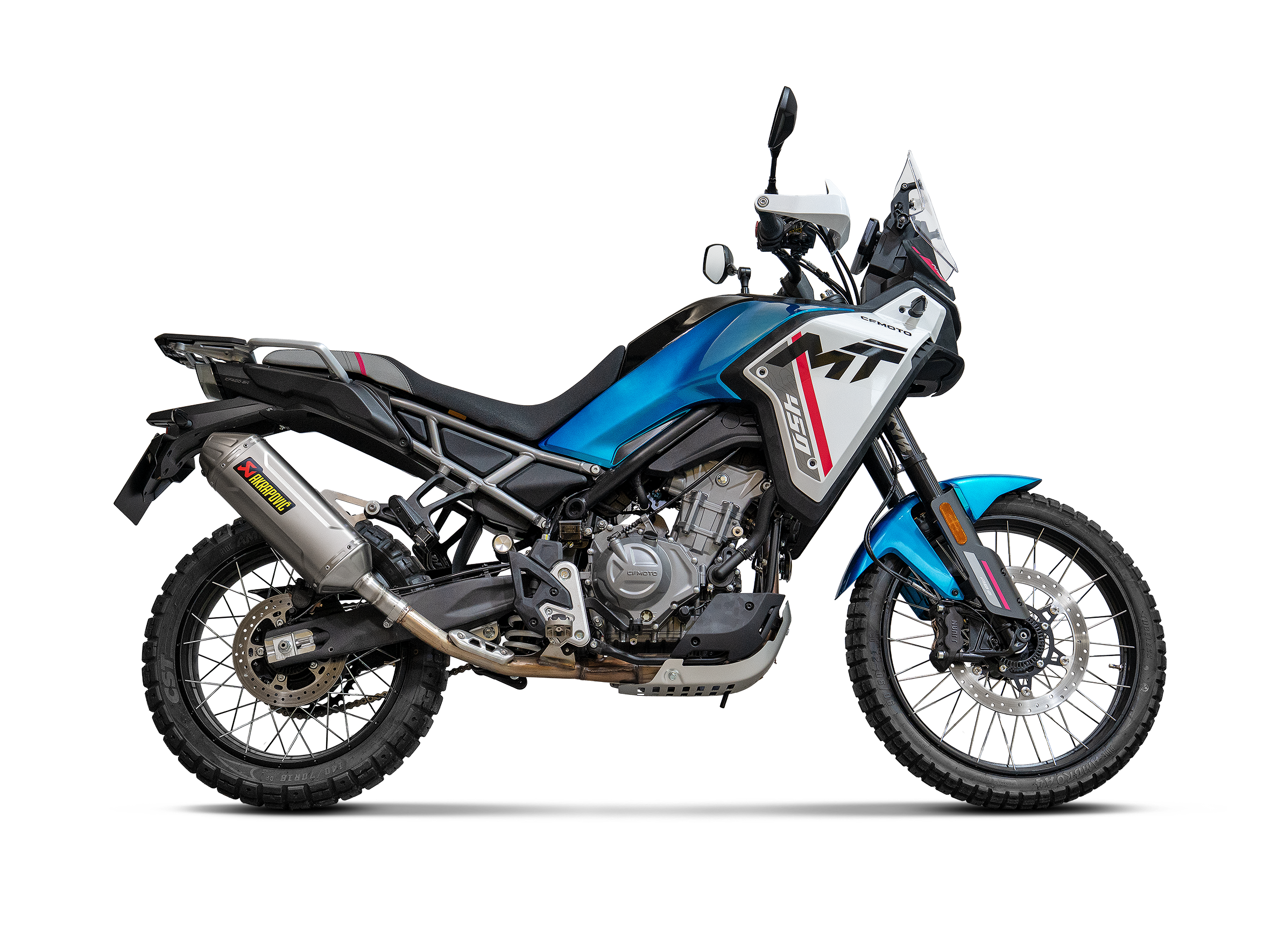 Akrapovic Off Road Slip-On Exhaust CFMOTO Ibex 450 2025