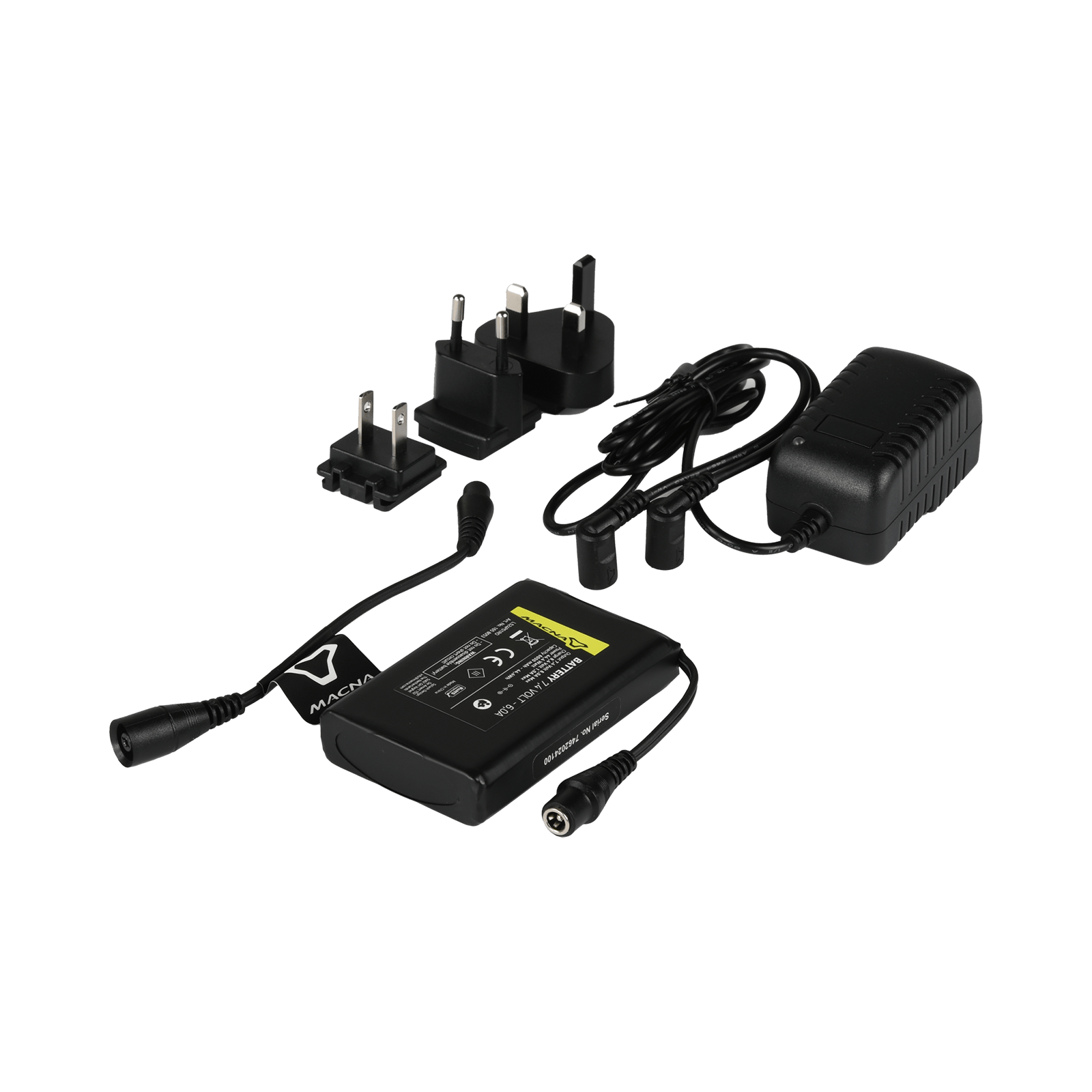 Macna Battery And Charger Kit 7.4V/6A