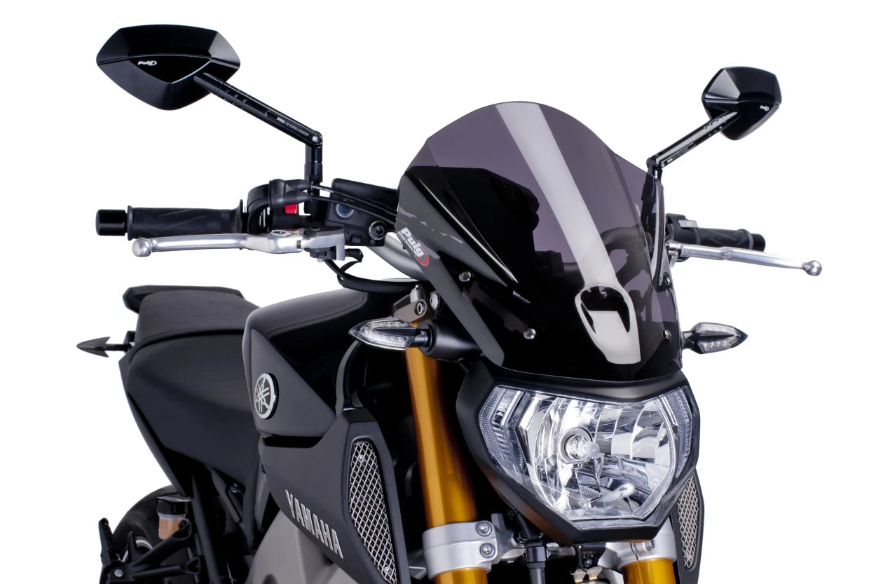 Puig Touring Naked New Generation Windscreen Yamaha FZ-09 2014-2016
