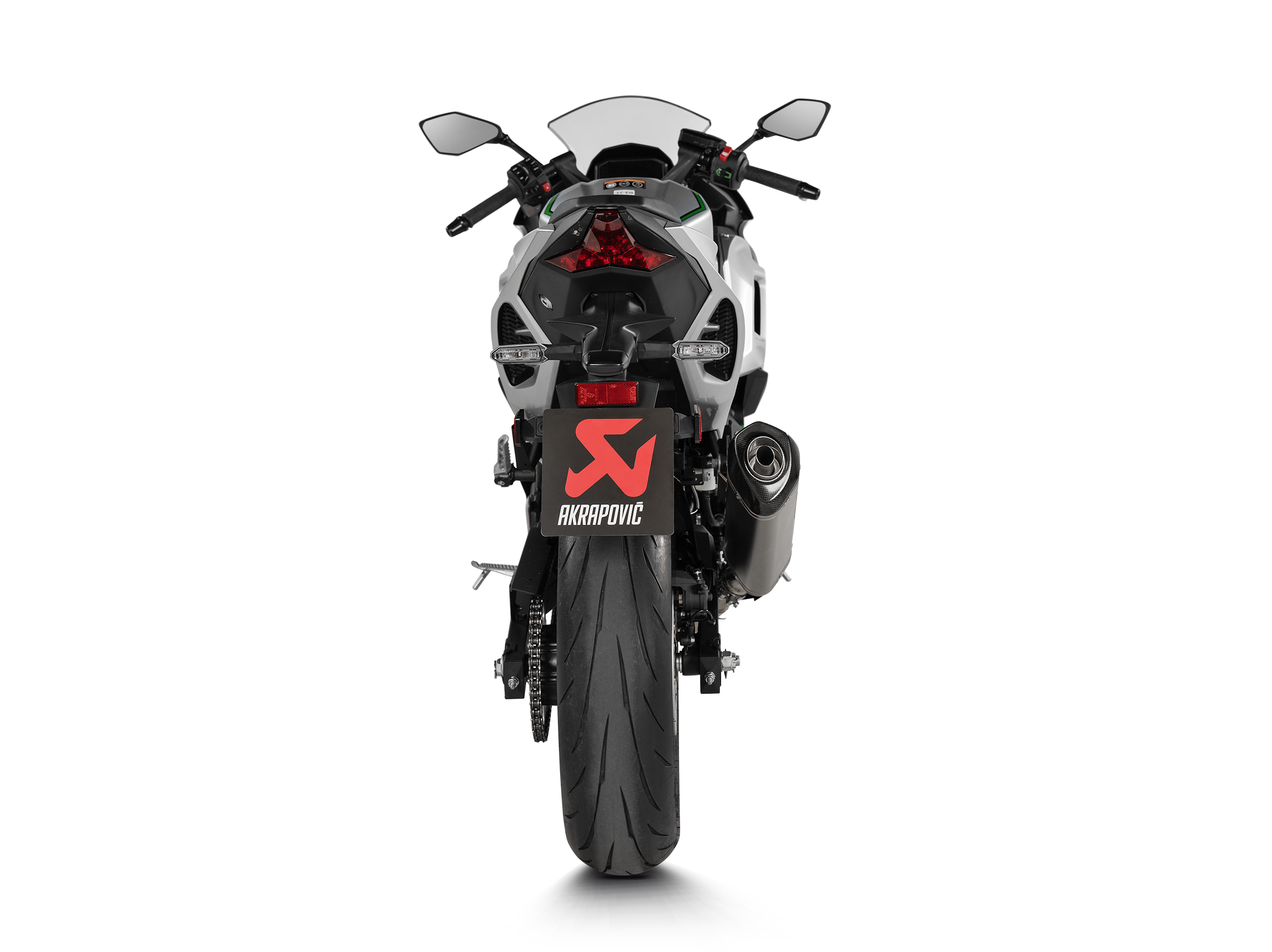 Akrapovic Slip-On Exhausts Kawasaki Ninja Z / Z7 Hybrid 2024