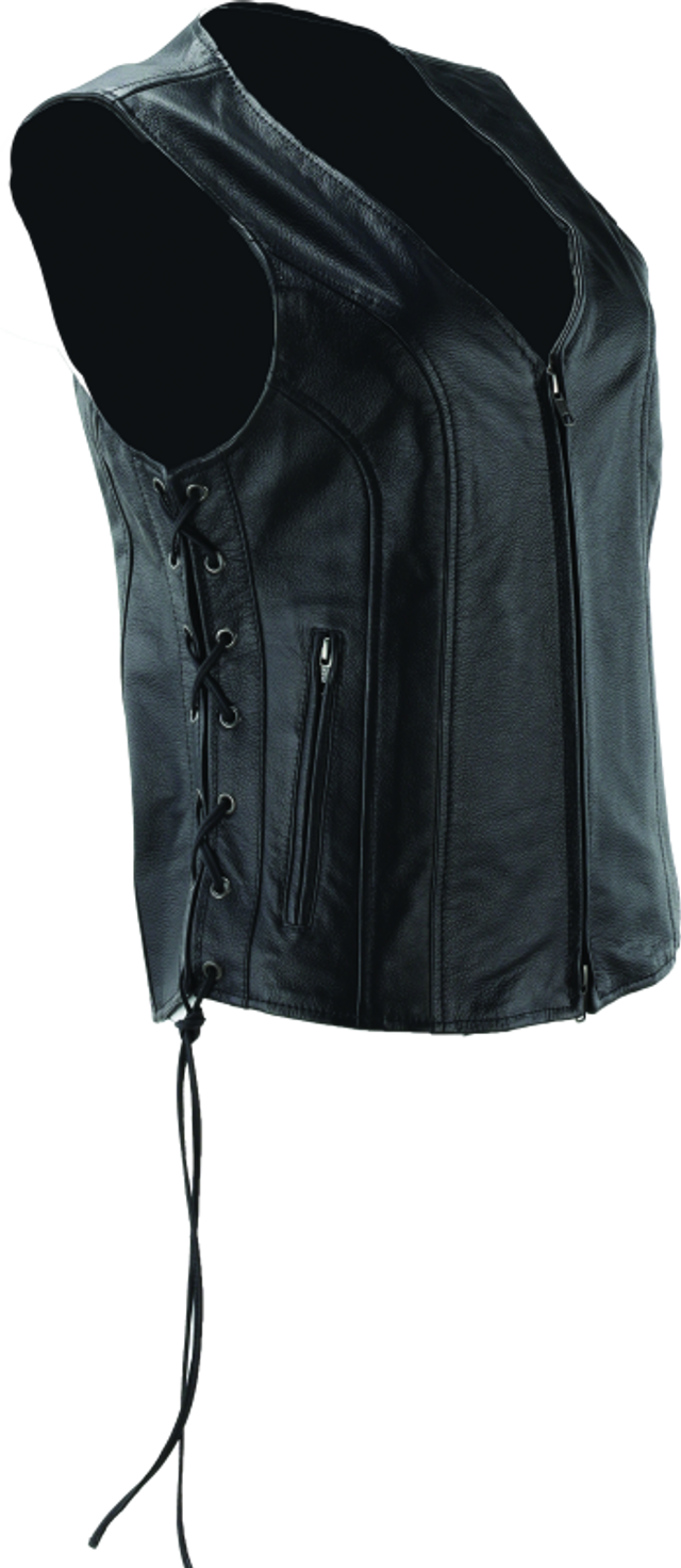 Kuryakyn Leather By River Road Sapphire Leather Vest for Women