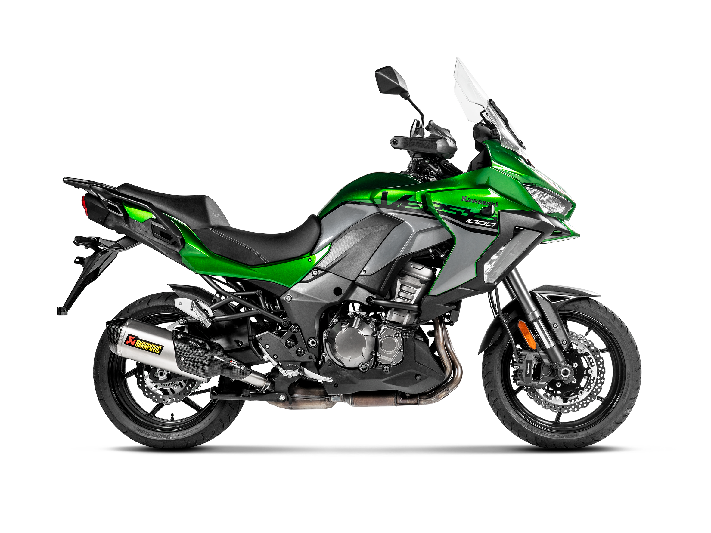 Akrapovic Slip-On Exhaust Kawasaki Versys 1000 2019-2023