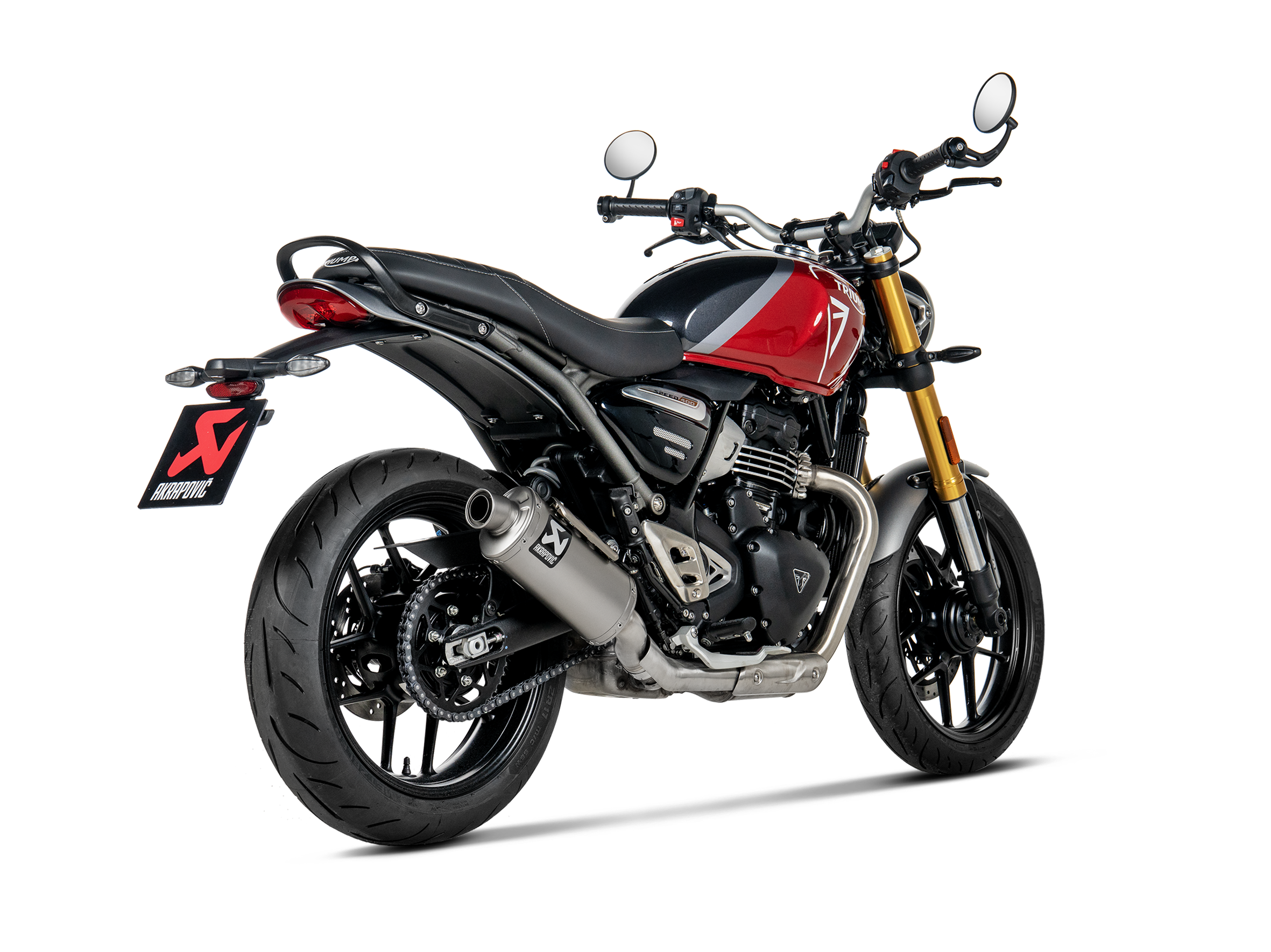 Akrapovic Slip-On Exhaust Triumph Speed 400 / Scrambler 400 X 2024-2025