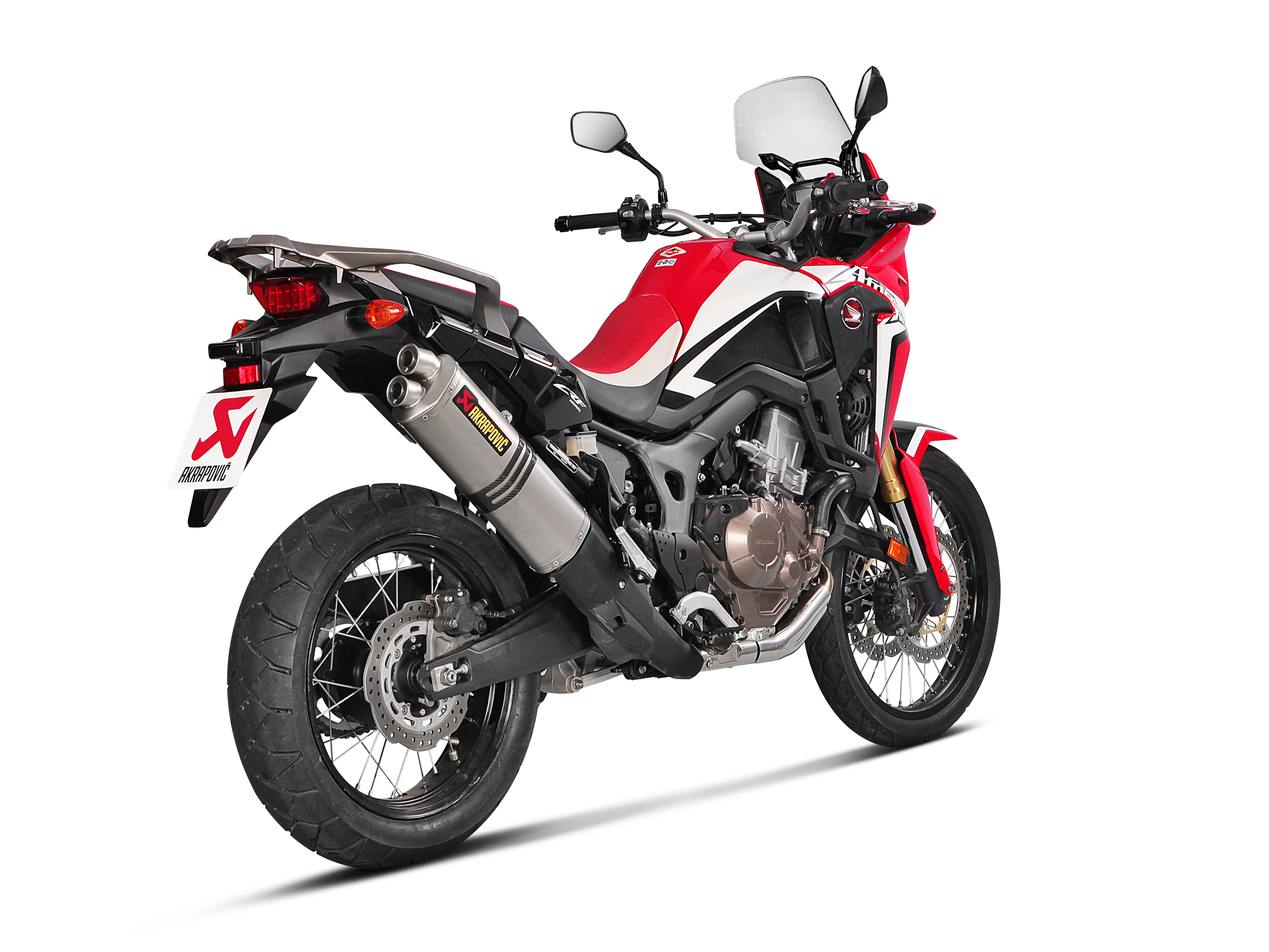 Akrapovic Homologated Slip-On Exhaust Honda Africa Twin 2016-2019