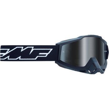 fmf powerbomb goggles FMF Youth PowerBomb Goggles with Mirrored Lens — Motorcycle Gear