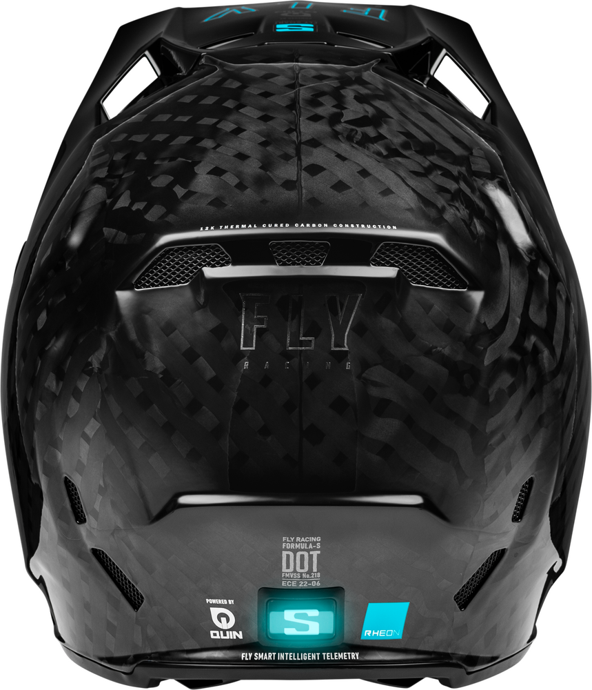 Fly Racing Formula S Black Carbon Helmet