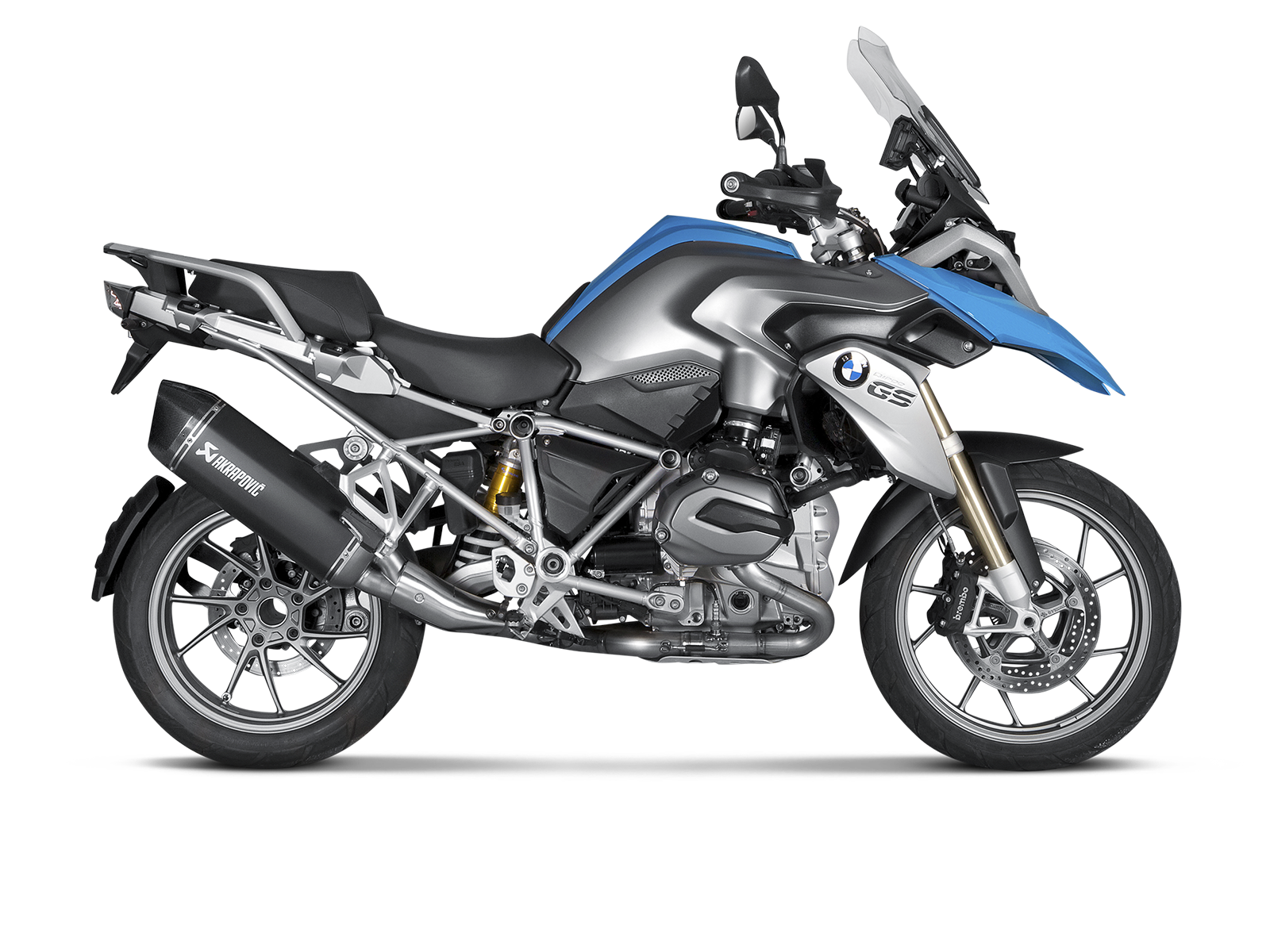 Akrapovic Slip-On Exhaust BMW R1200GS / Adventure 2013-2018