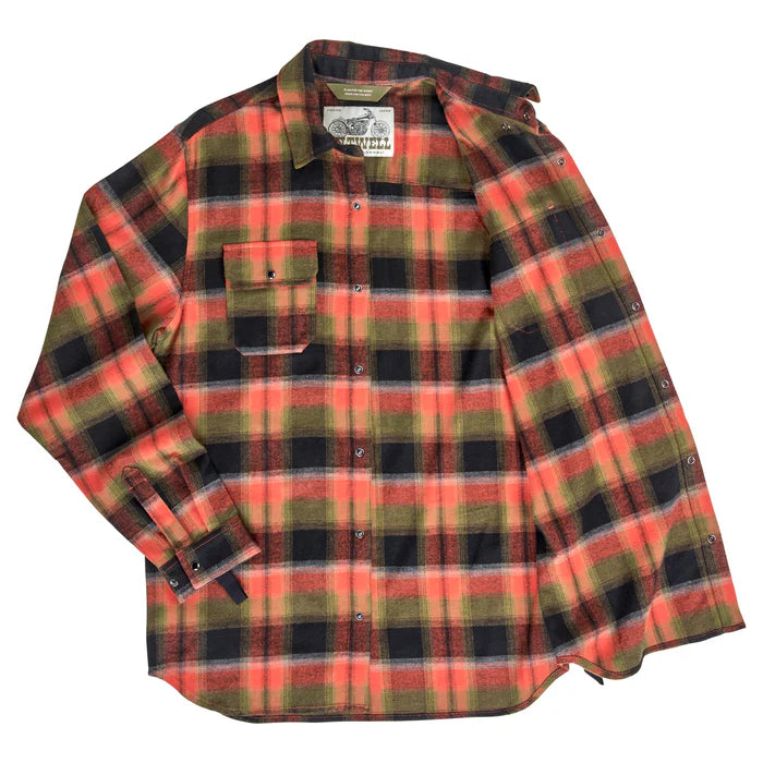 Biltwell HI Test Rust Flannel Shirt