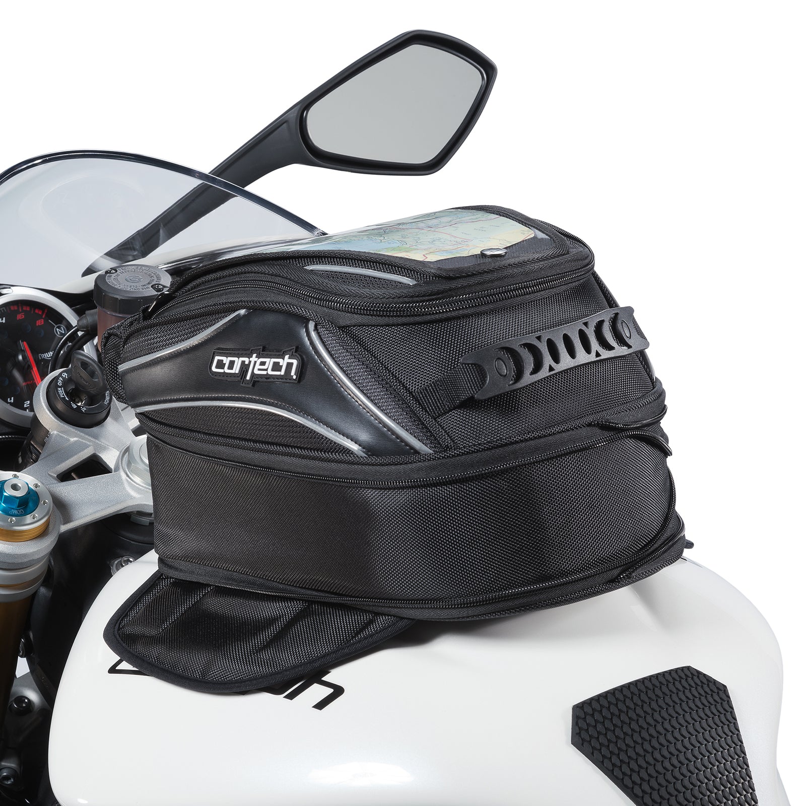 Cortech Super 2.0 Low Profile 10 Liter Magnetic Tank Bag