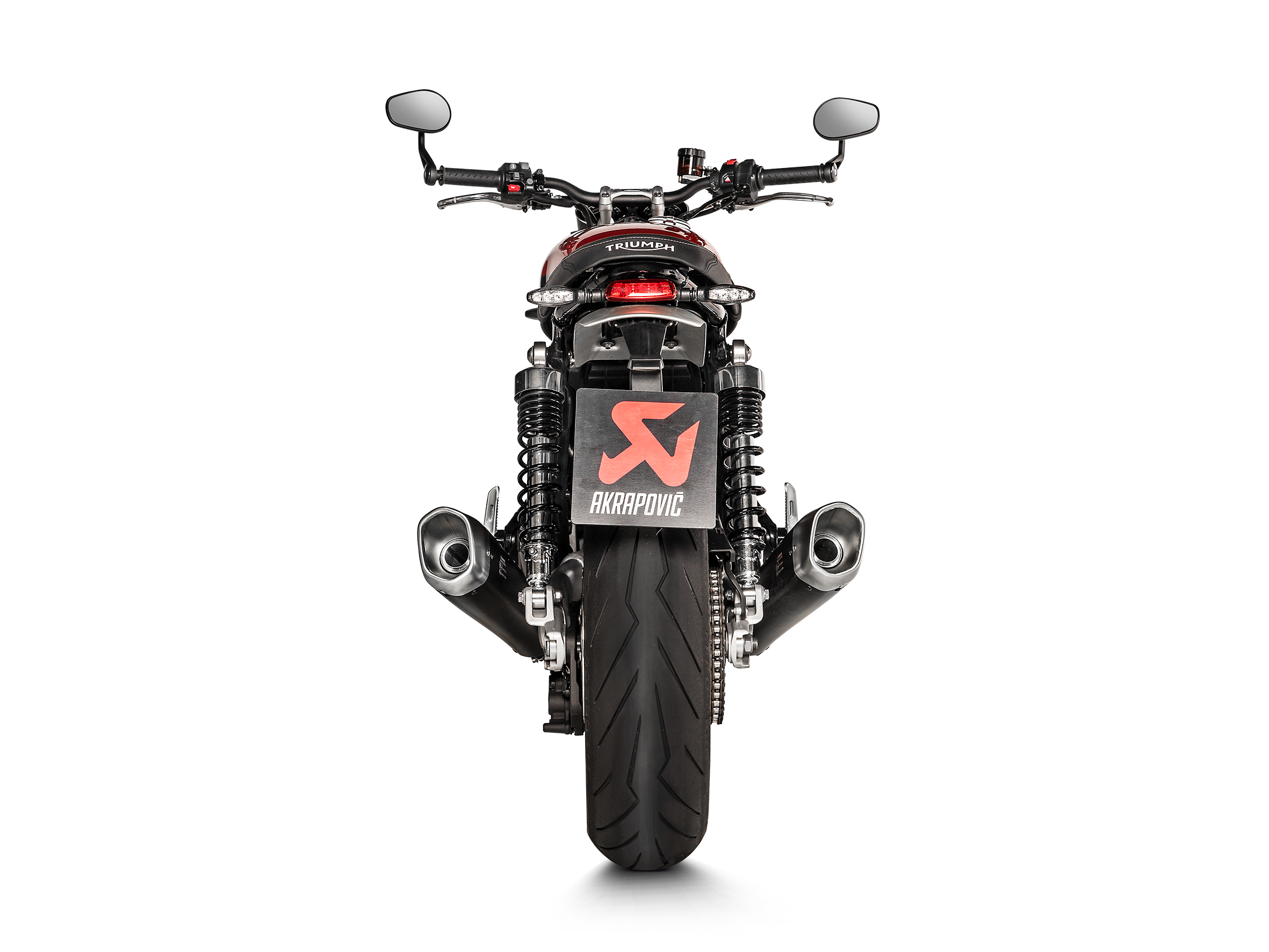 Akrapovic Slip-On Exhaust Triumph Speed Twin / Thruxton 1200 / R