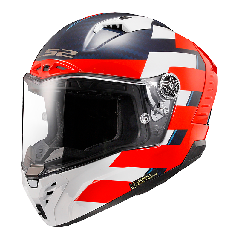 LS2 Thunder Carbon Alliance Helmet ~ Medium Only