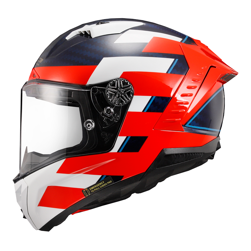 LS2 Thunder Carbon Alliance Helmet ~ Medium Only