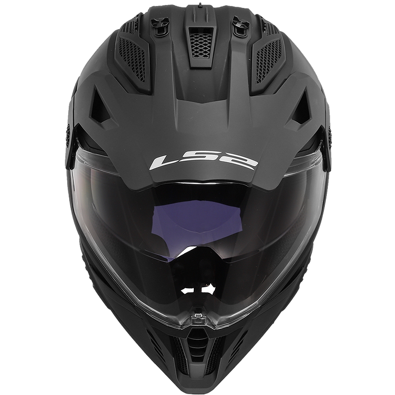 LS2 Blaze II Solid Adventure Helmet W/ SunShield