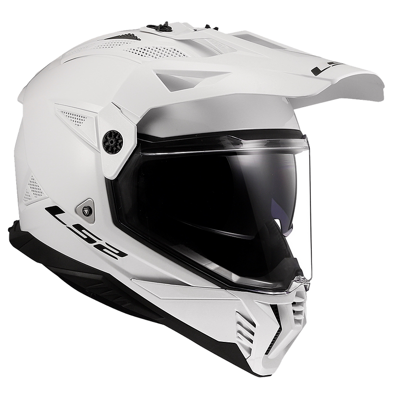 LS2 Blaze II Solid Adventure Helmet W/ SunShield