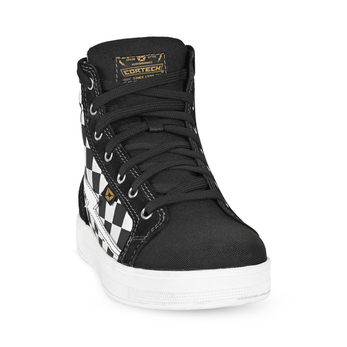 Cortech Slayer Canvas Check Riding Shoes for Women