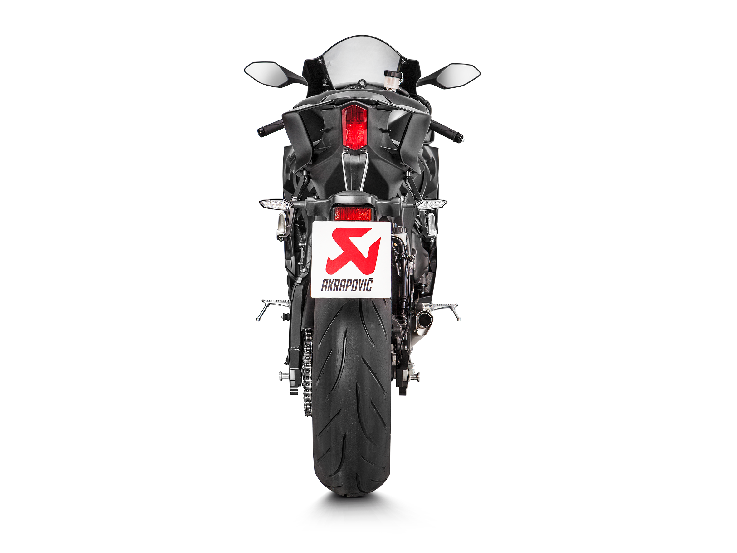 Akrapovic Megaphone Slip-On Exhaust Yamaha R6 2006-2020