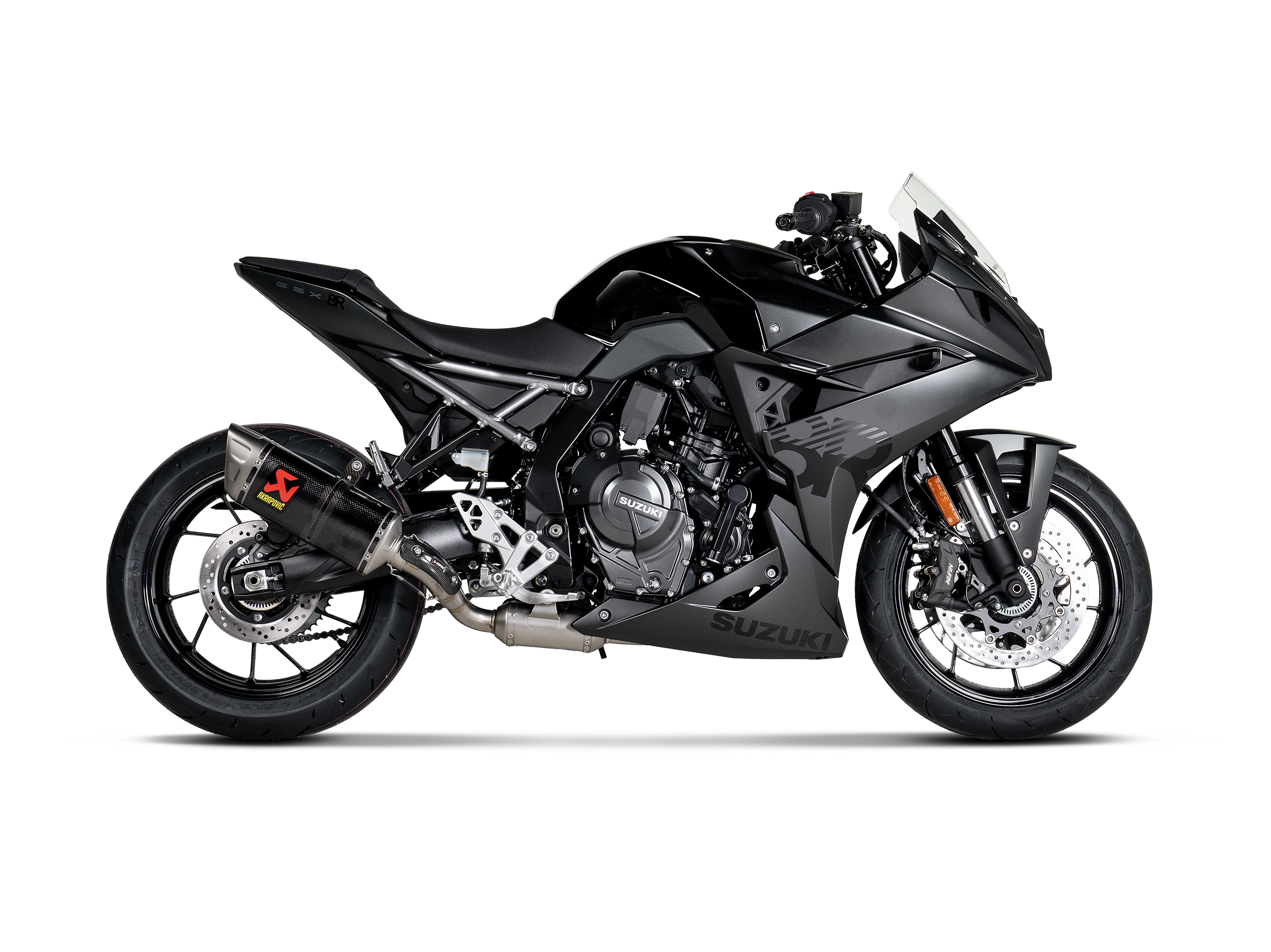 Akrapovic Racing Exhaust System Suzuki GSX-8S / GSX-8R / GSX-8T / GSX-8TT 2023-2026