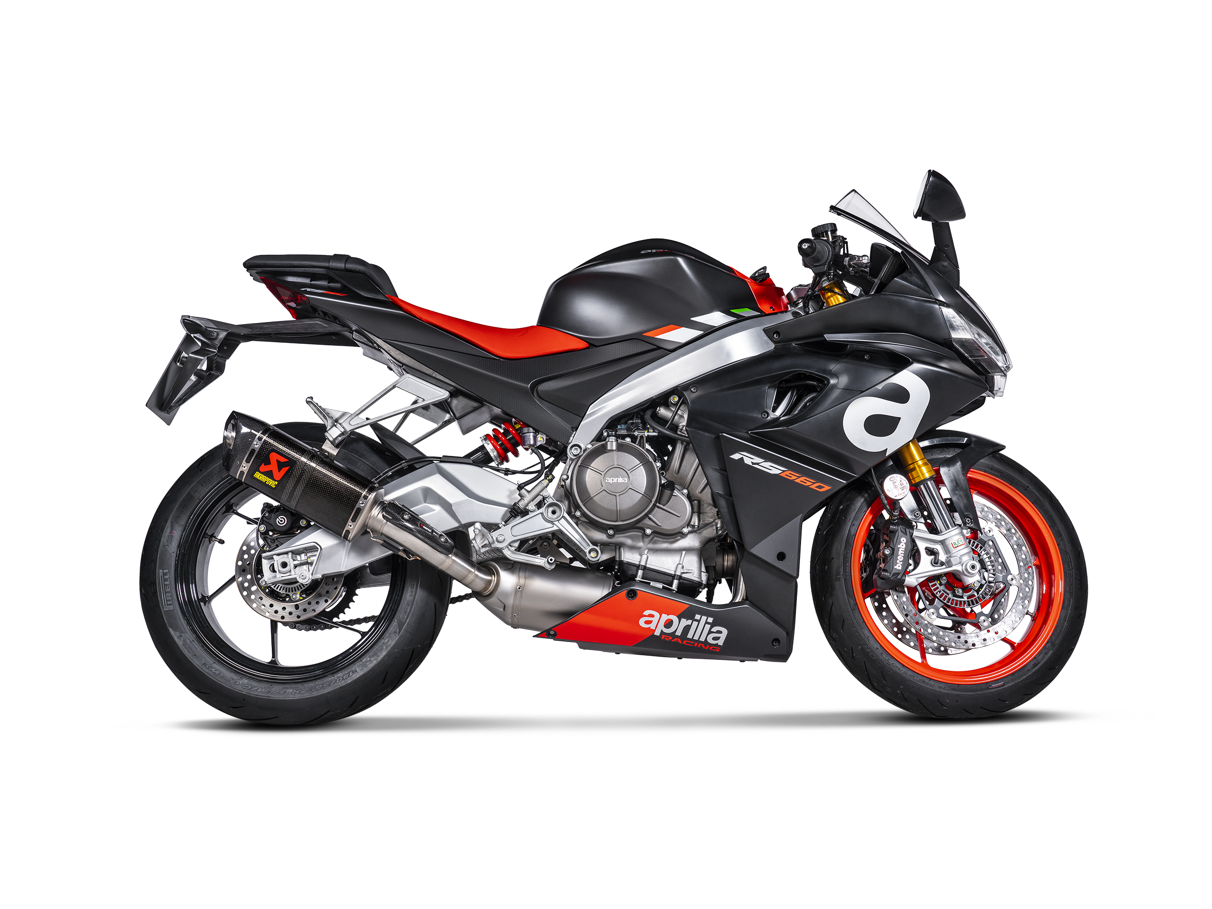 Akrapovic Racing Homologated Exhaust System Aprilia RS660 / Tuono 660 2021-2024