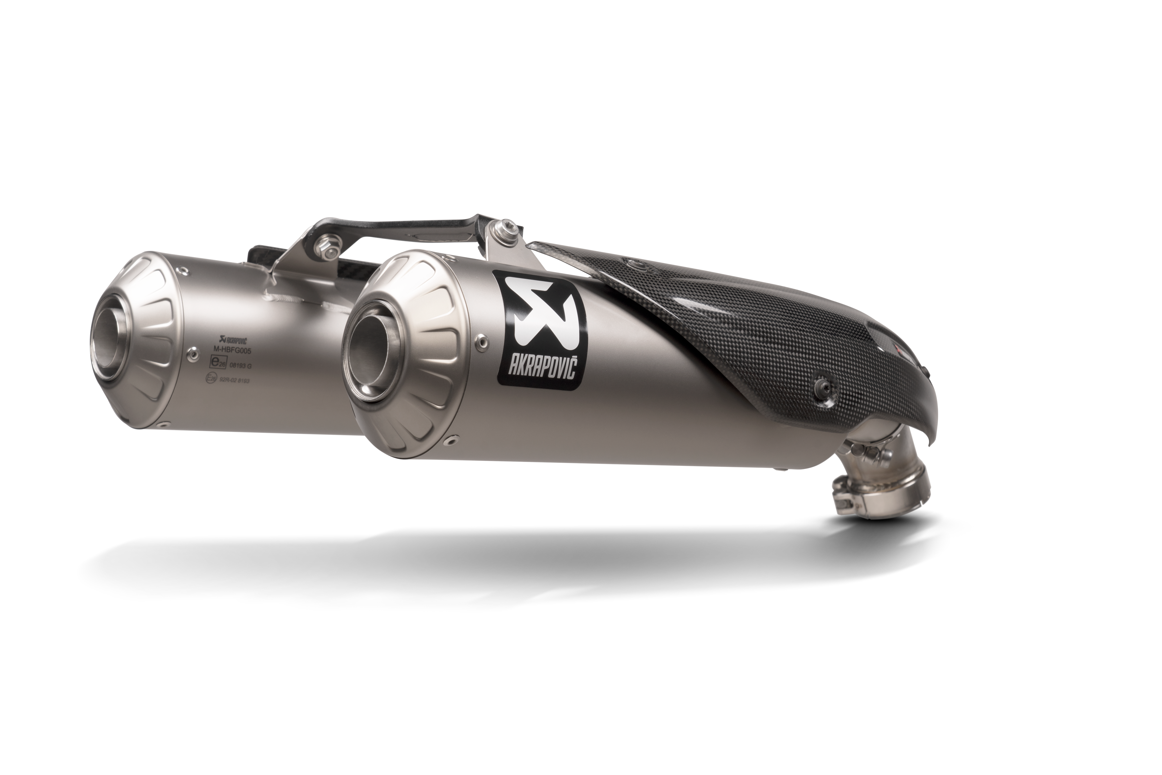 Akrapovic Slip-On Exhaust Ducati Scrambler 1100 2021-2023