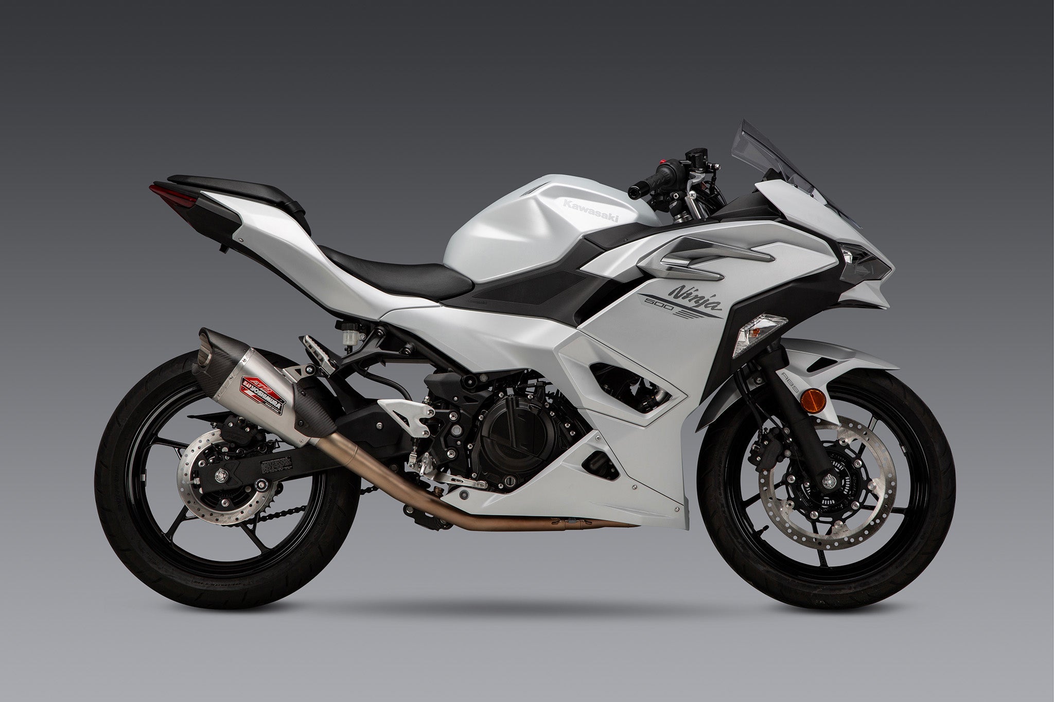 Yoshimura AT2 Race Exhaust System Kawasaki Ninja 400 / 500 / Z400 / Z500 2018-2026